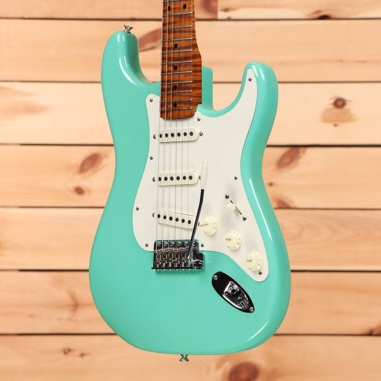 Fender Custom Shop Limited Roasted 1950s Stratocaster Closet Classic Relic - Faded/Aged Sea Foam Green