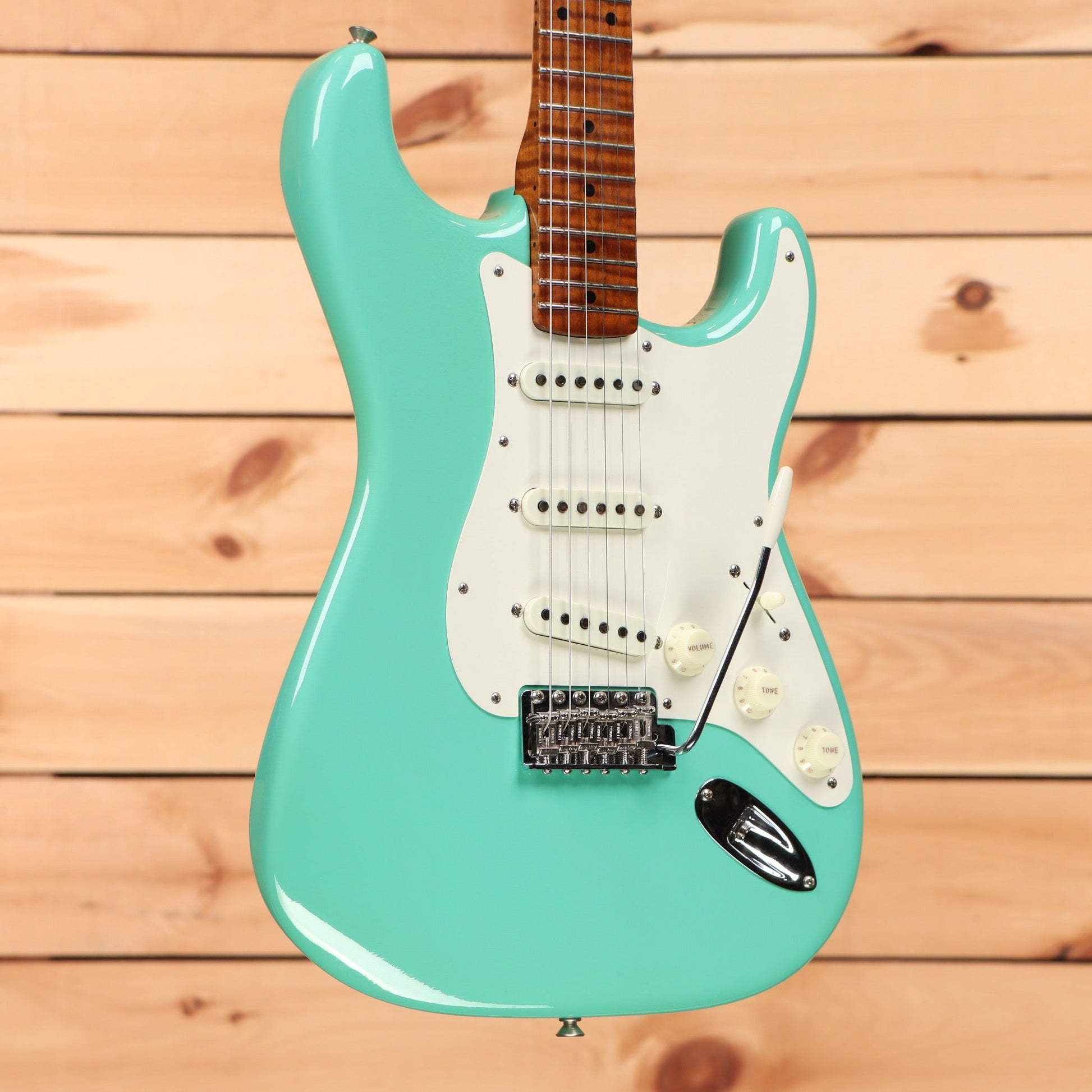 Fender Custom Shop Limited Roasted 1950s Stratocaster Closet Classic Relic - Faded/Aged Sea Foam Green