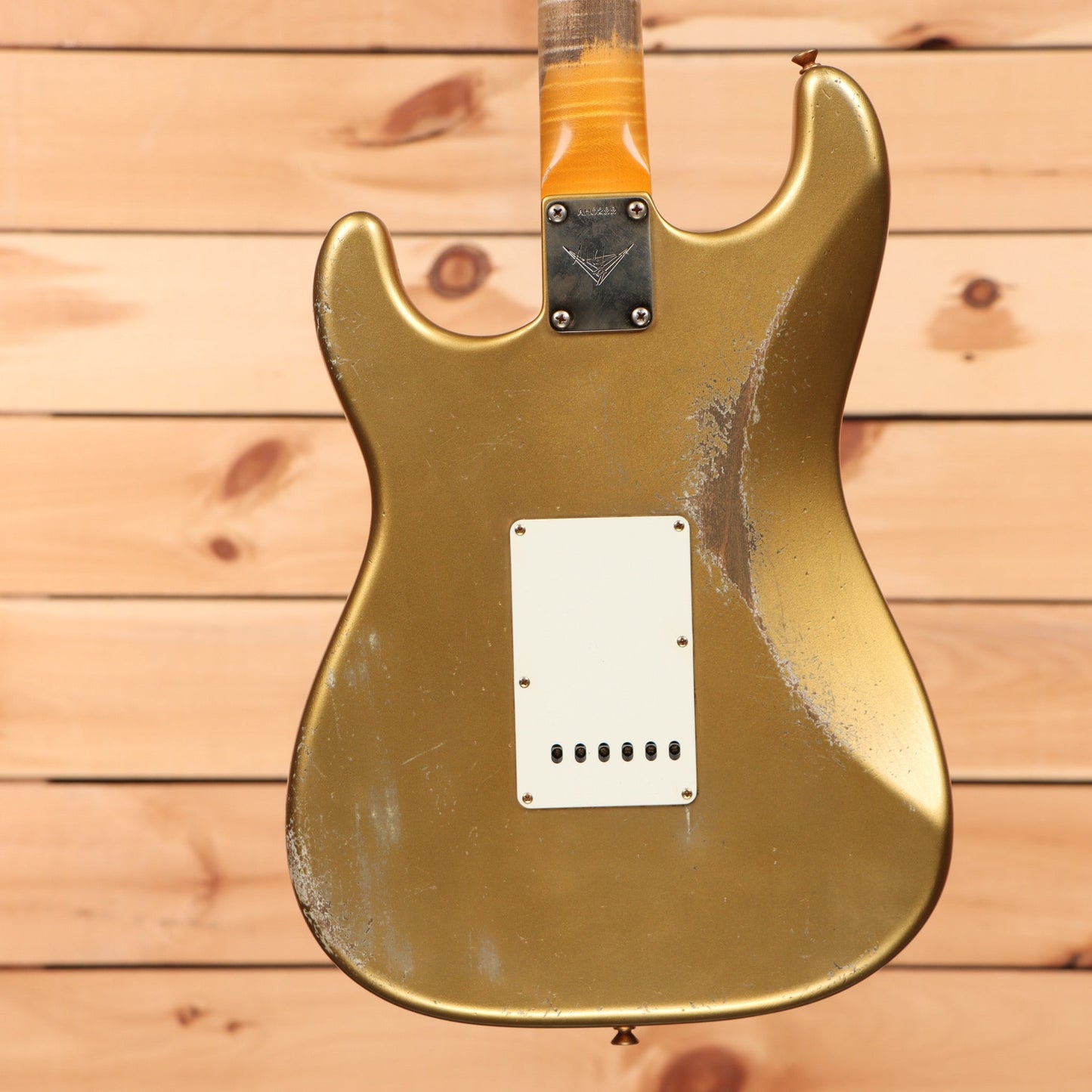 Fender Custom Shop Limited Andy Hicks Masterbuilt 1962 Poblano Stratocaster - Aged Aztec Gold