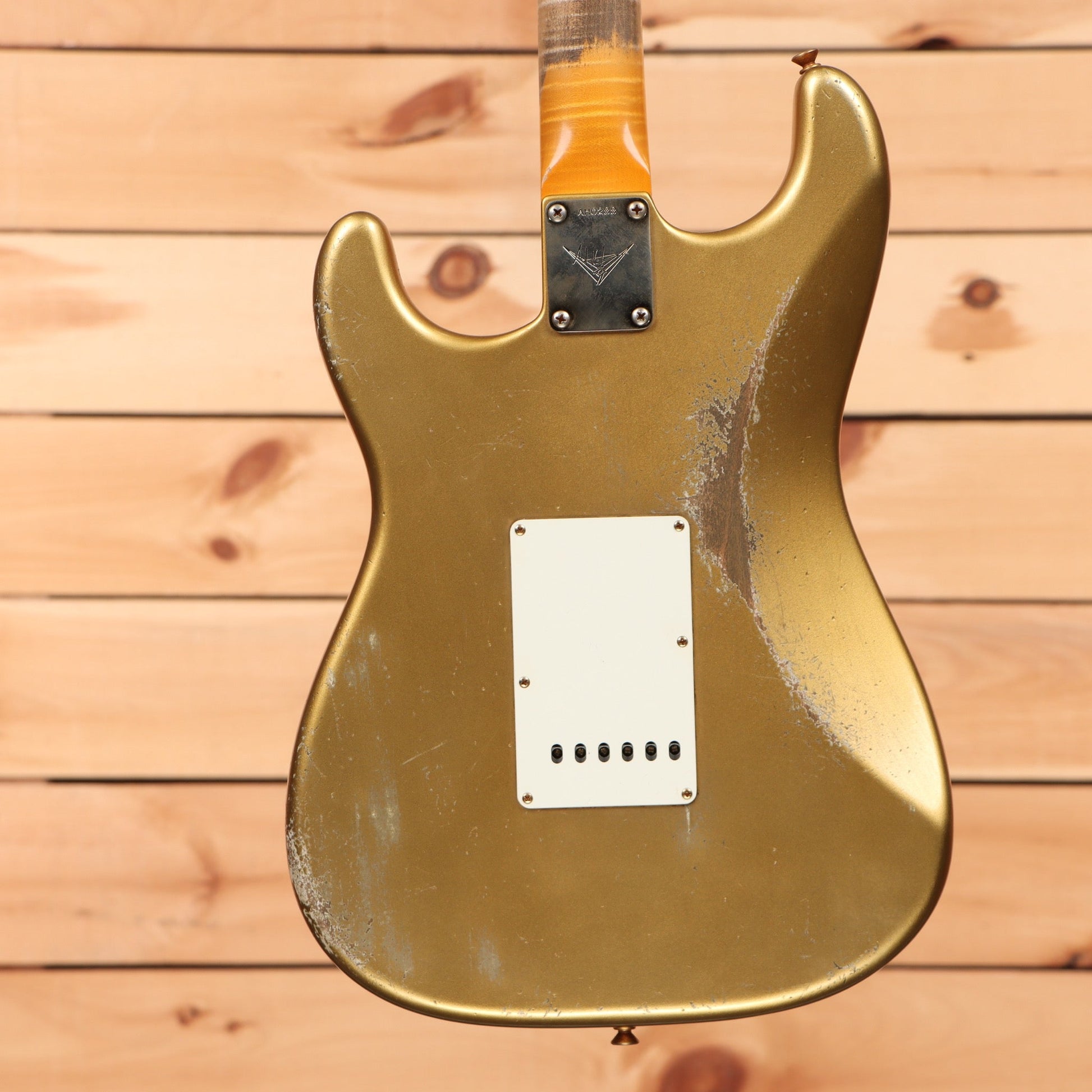 Fender Custom Shop Limited Andy Hicks Masterbuilt 1962 Poblano Stratocaster - Aged Aztec Gold