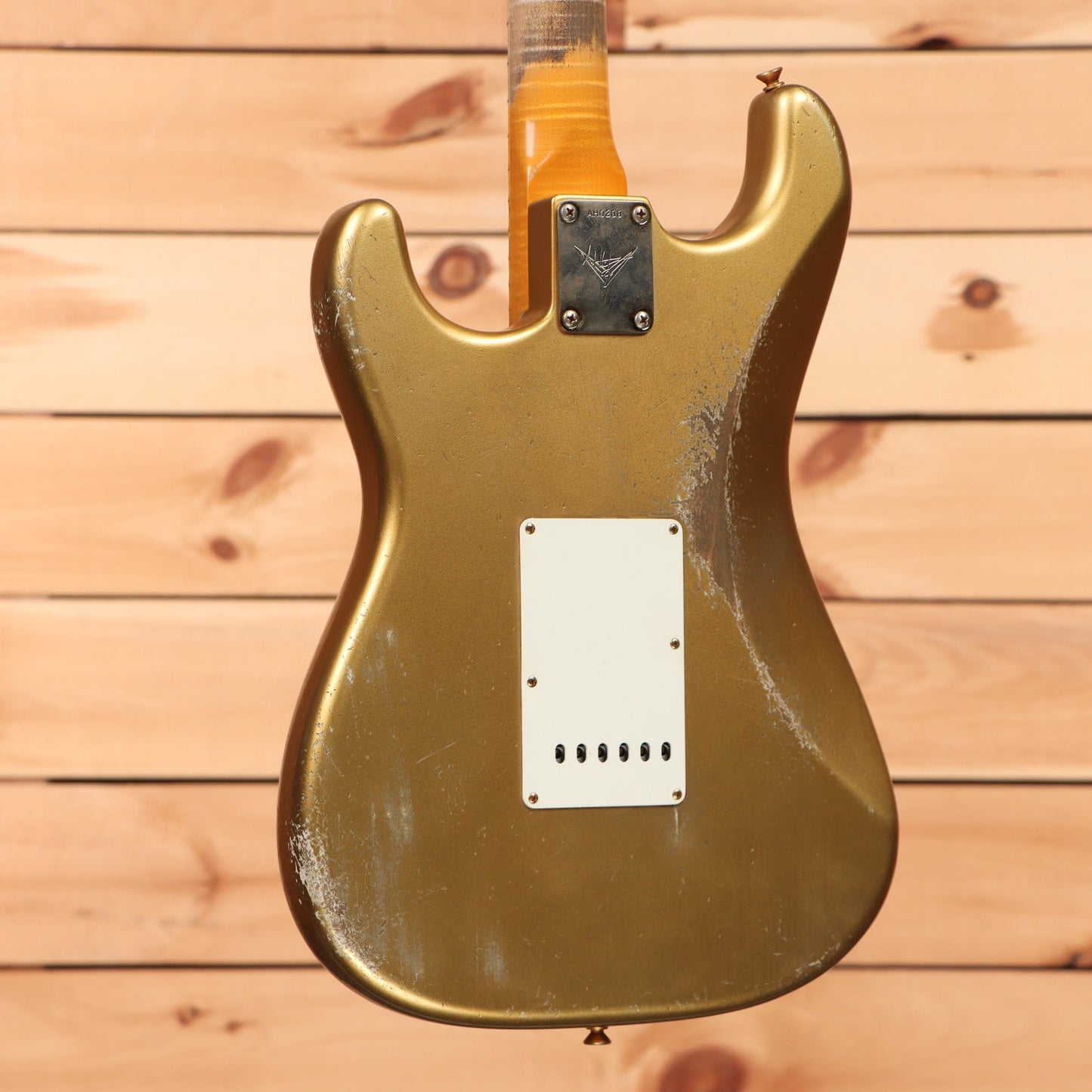 Fender Custom Shop Limited Andy Hicks Masterbuilt 1962 Poblano Stratocaster - Aged Aztec Gold