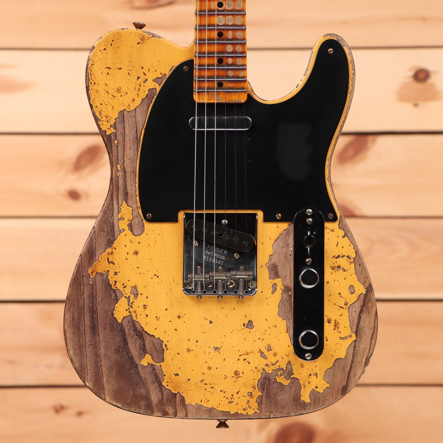 Fender Custom Shop Limited 1950 Double Esquire Heavy Relic - Aged Nocaster Blonde