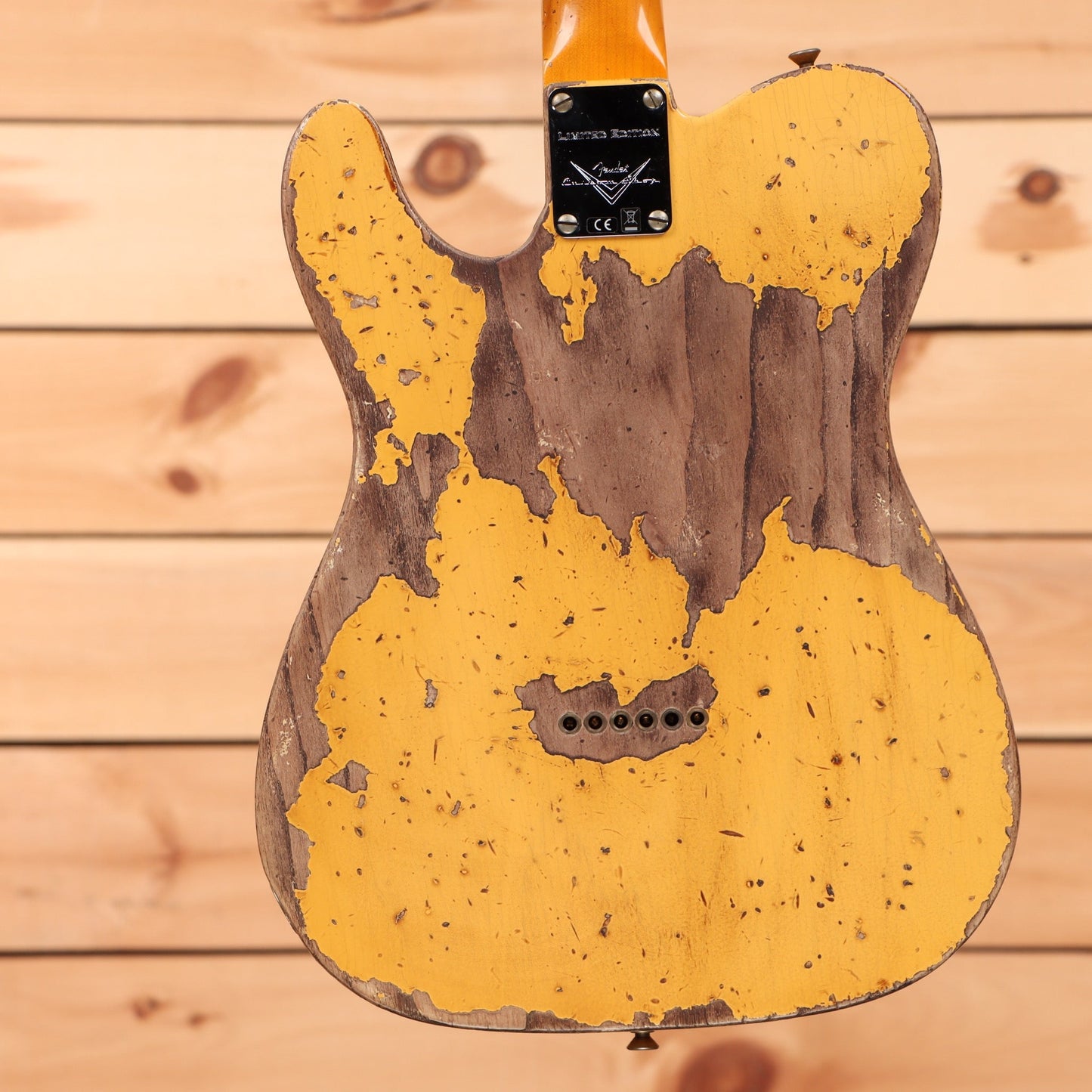 Fender Custom Shop Limited 1950 Double Esquire Heavy Relic - Aged Nocaster Blonde
