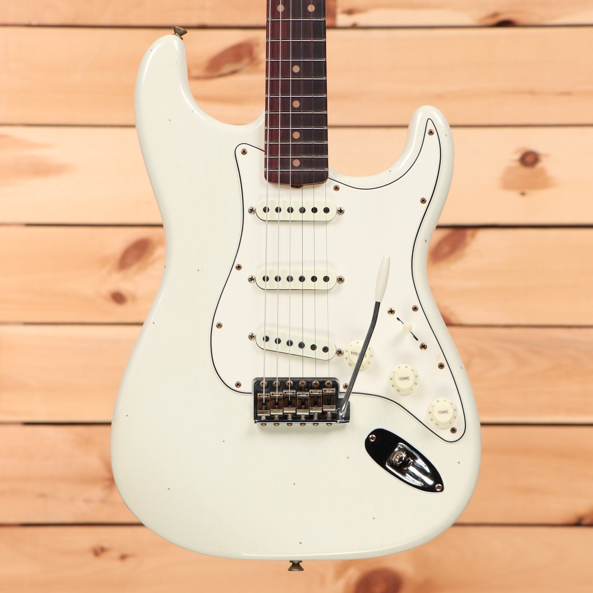 Fender Custom Shop Limited Postmodern Strat Relic - Aged Olympic White