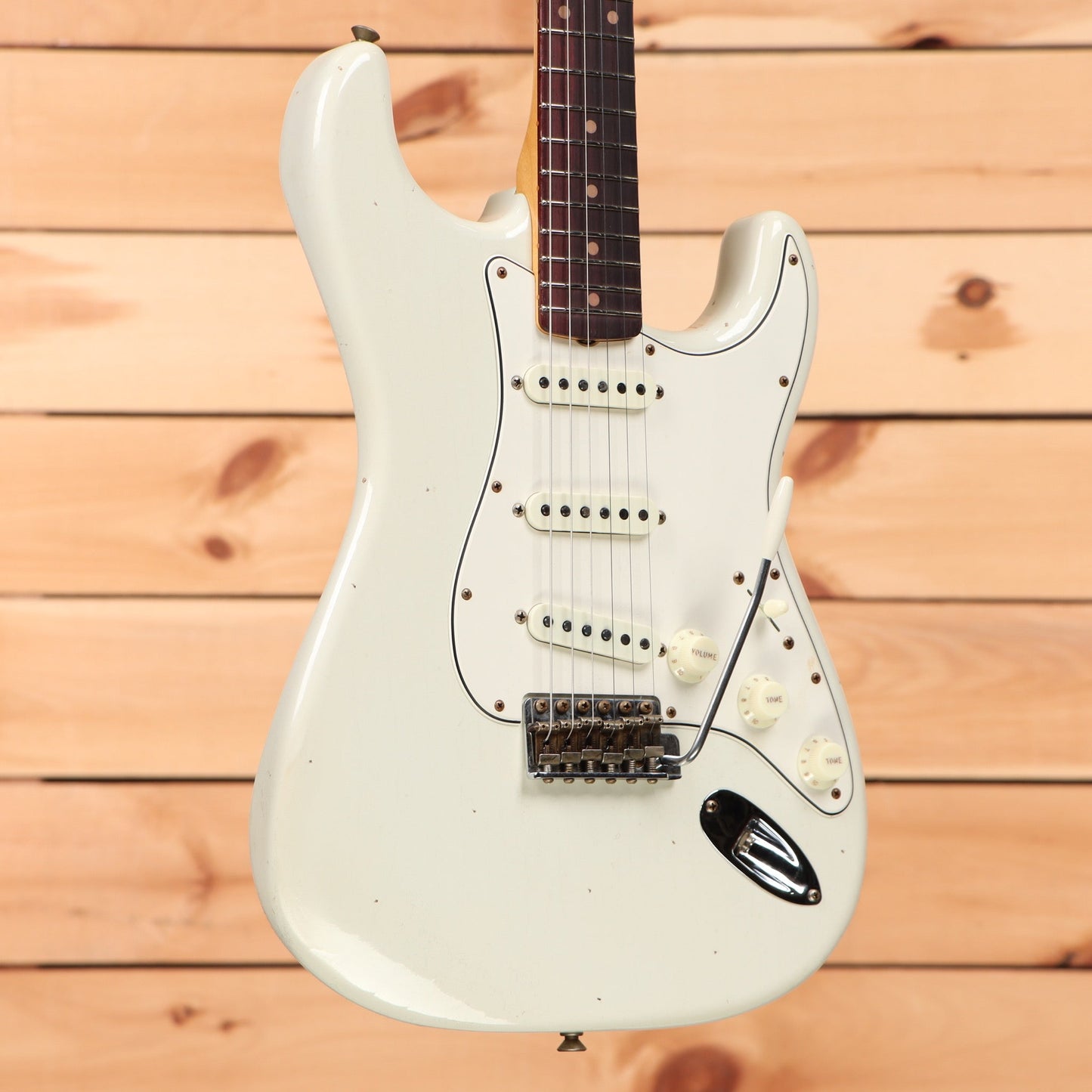 Fender Custom Shop Limited Postmodern Strat Relic - Aged Olympic White