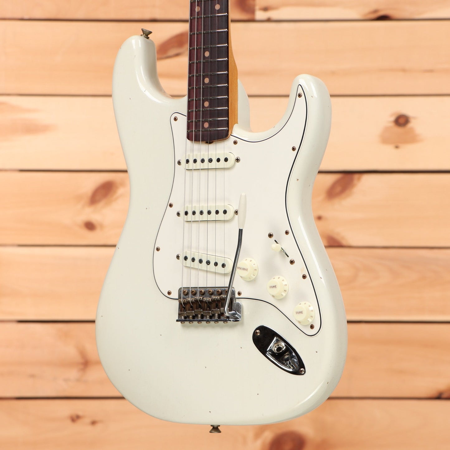 Fender Custom Shop Limited Postmodern Strat Relic - Aged Olympic White