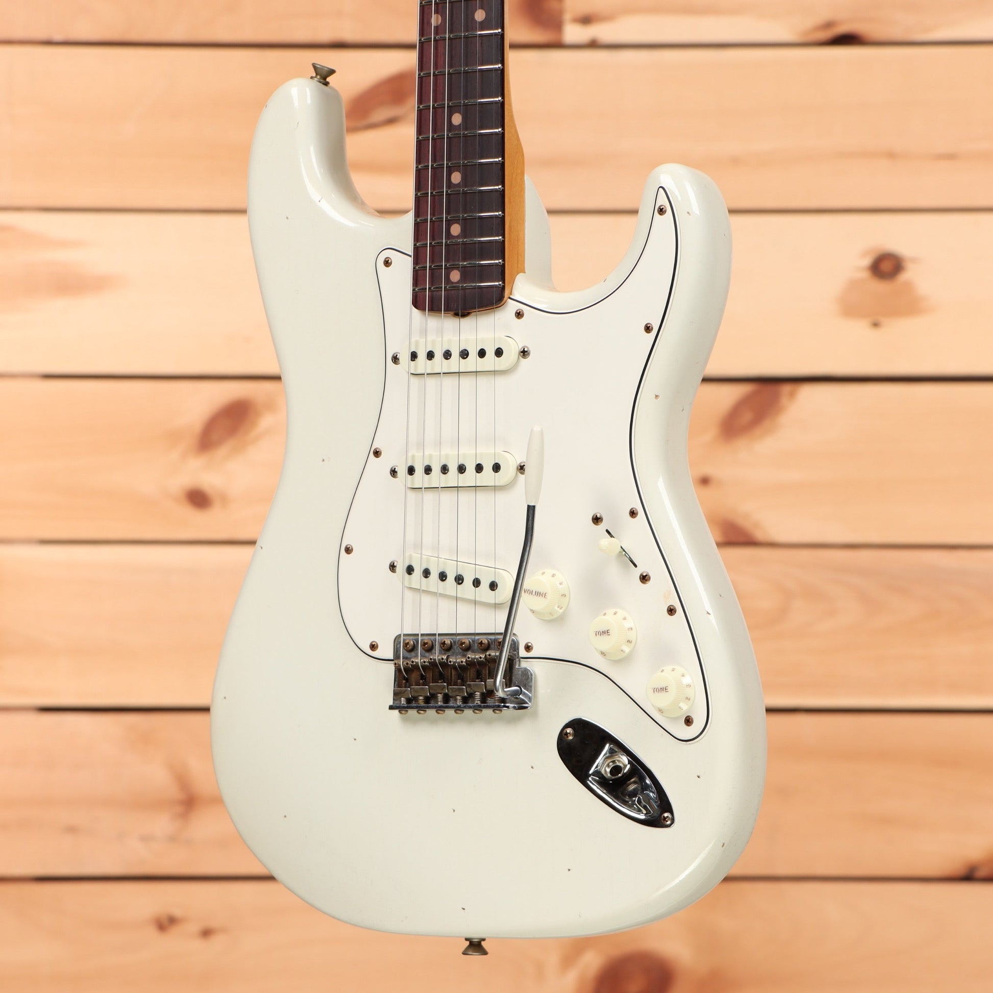 Fender Custom Shop Limited Postmodern Strat Relic - Aged Olympic White