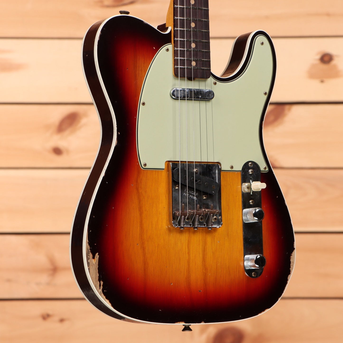 Fender Custom Shop Limited 1960 Telecaster Custom Relic - Chocolate 3 Tone Sunburst