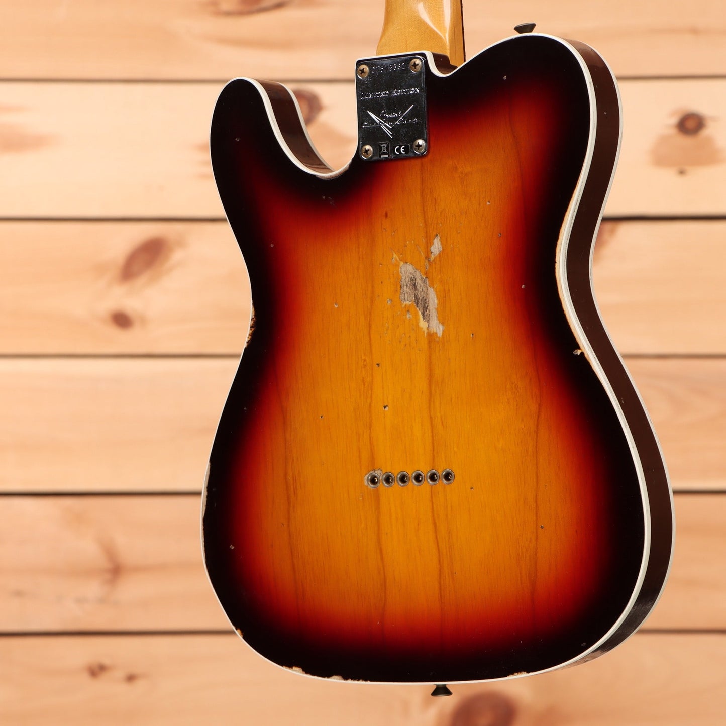Fender Custom Shop Limited 1960 Telecaster Custom Relic - Chocolate 3 Tone Sunburst