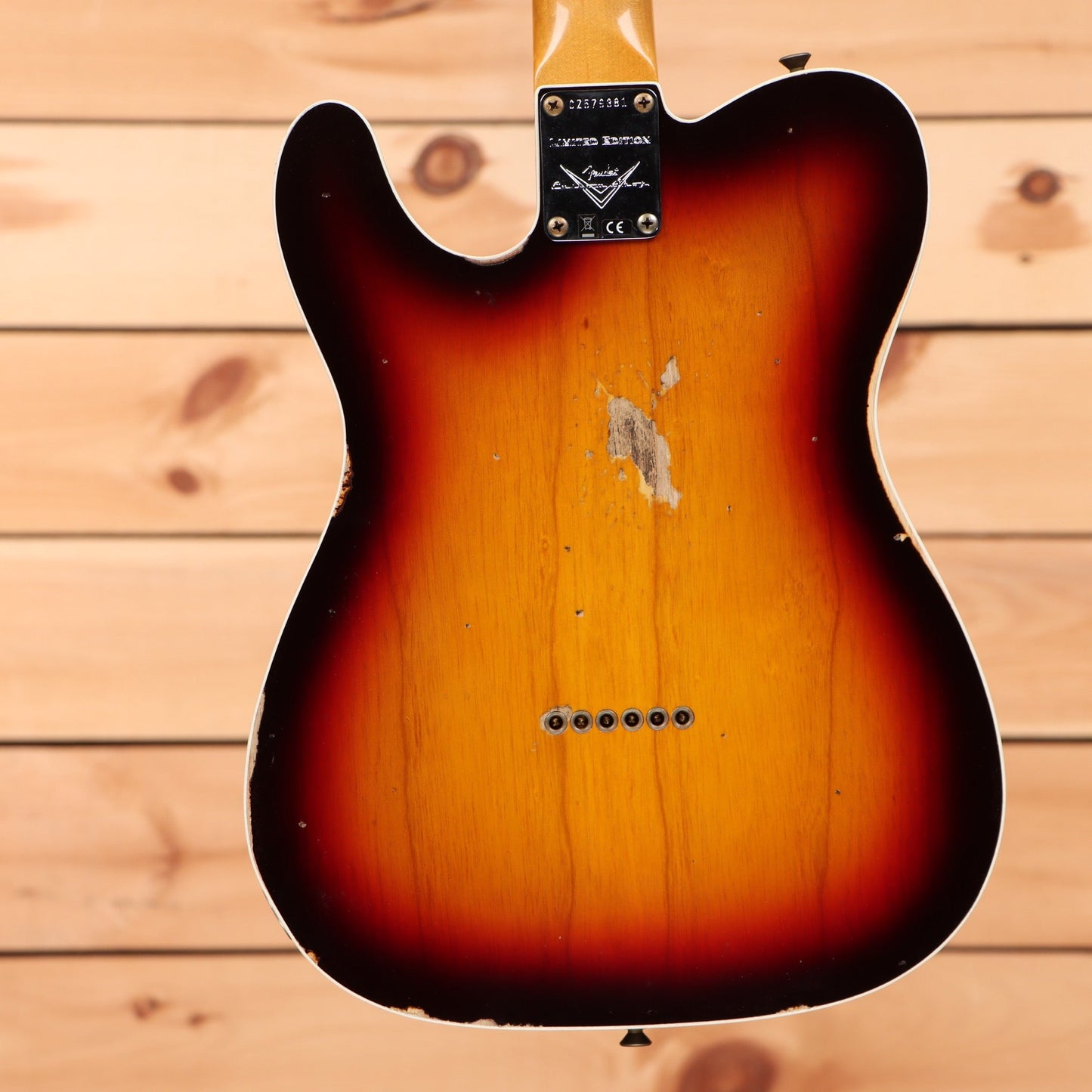 Fender Custom Shop Limited 1960 Telecaster Custom Relic - Chocolate 3 Tone Sunburst