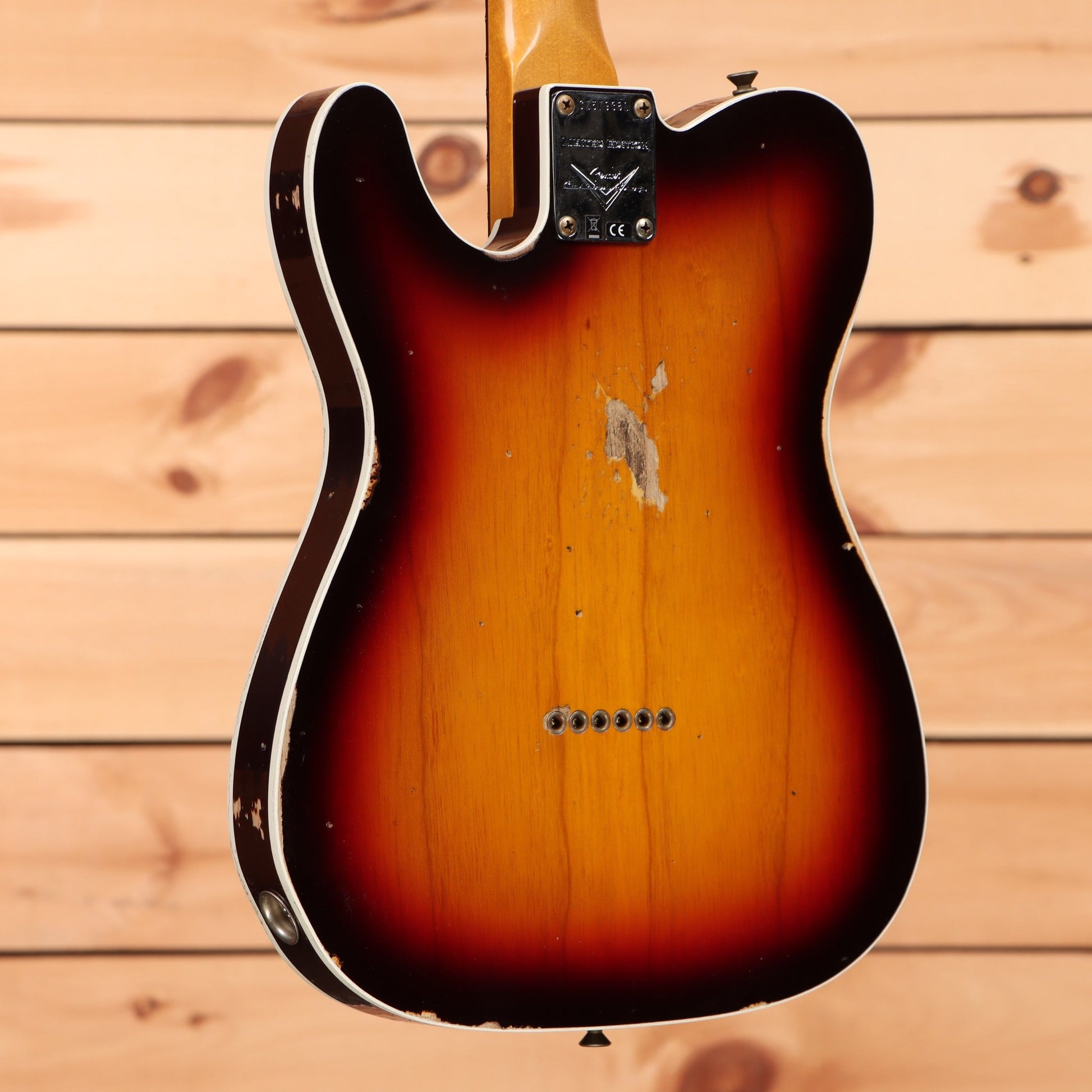 Fender Custom Shop Limited 1960 Telecaster Custom Relic - Chocolate 3 Tone Sunburst