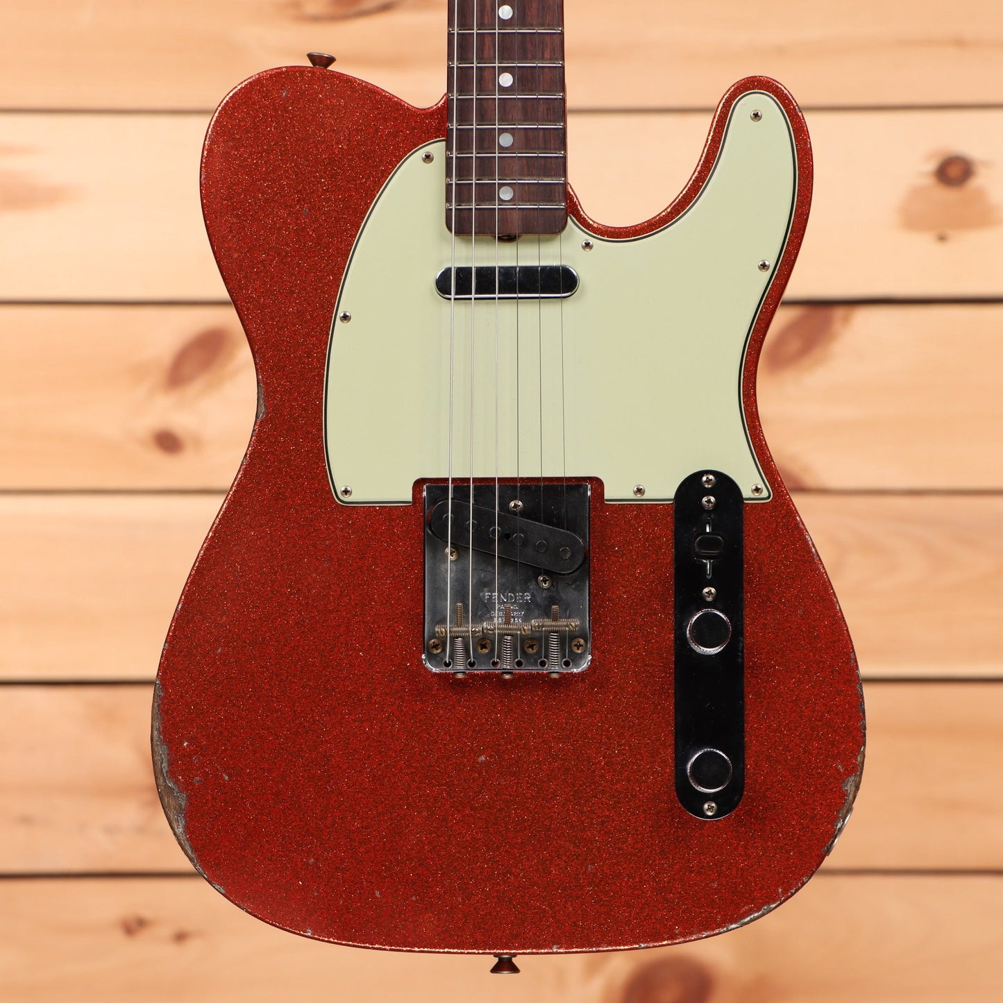 Fender Custom Shop 1964 Telecaster Relic - Aged Orange Sparkle