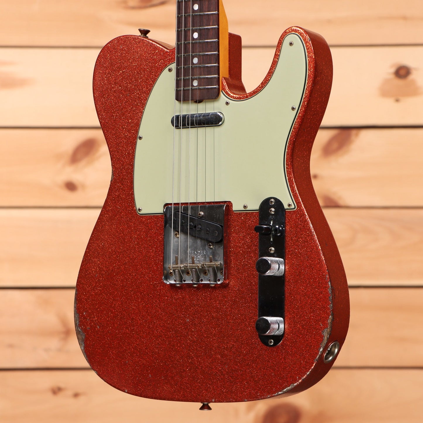 Fender Custom Shop 1964 Telecaster Relic - Aged Orange Sparkle