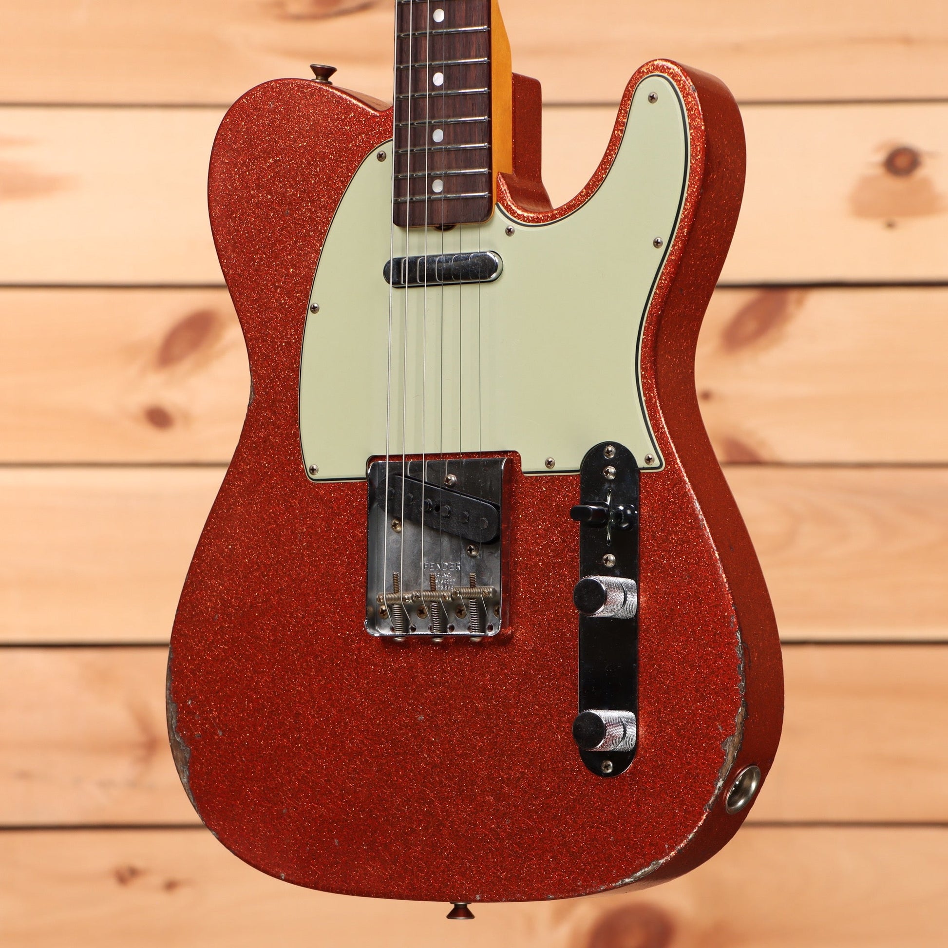Fender Custom Shop 1964 Telecaster Relic - Aged Orange Sparkle
