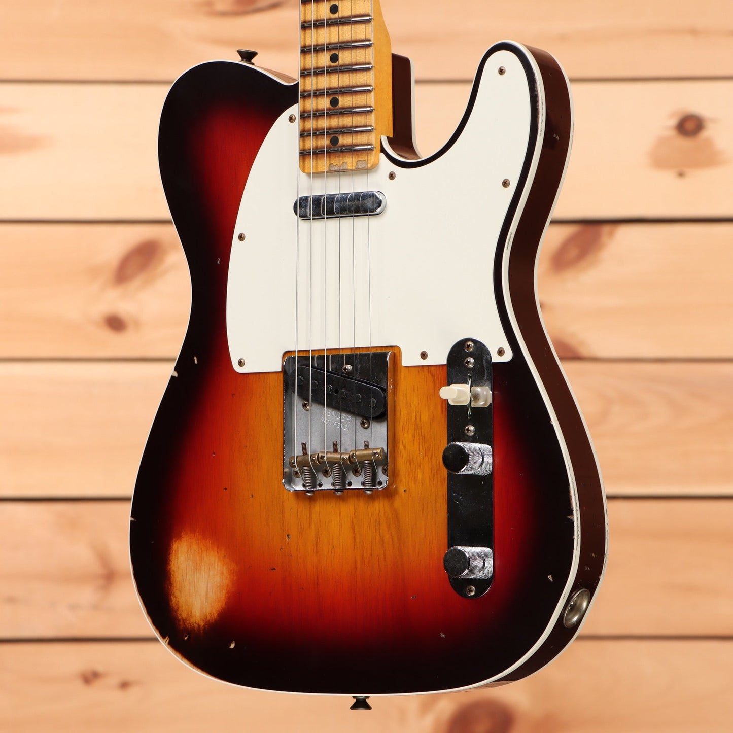 Fender Custom Shop 1959 Custom Telecaster Relic - Wide Fade Chocolate 3 Tone Sunburst