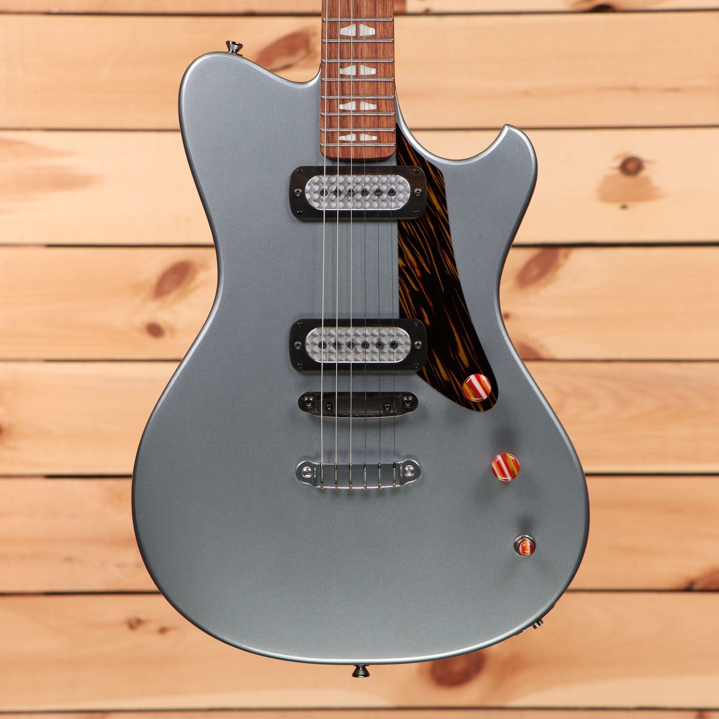 Powers Electric A-Type Hardtail - Liquid Metal Chrome Blue