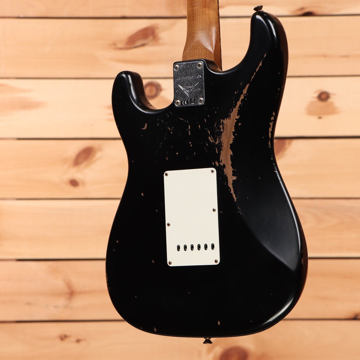 Fender Custom Shop Limited 1960 Roasted Stratocaster Heavy Relic - Aged Black