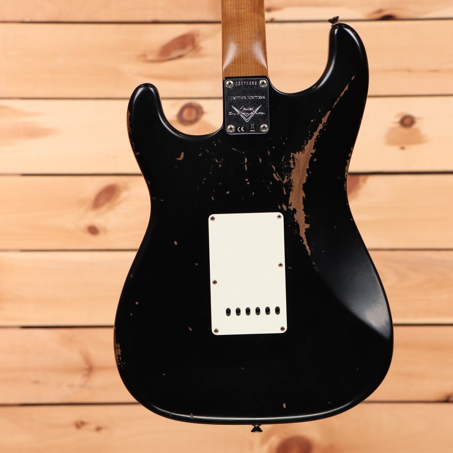 Fender Custom Shop Limited 1960 Roasted Stratocaster Heavy Relic - Aged Black