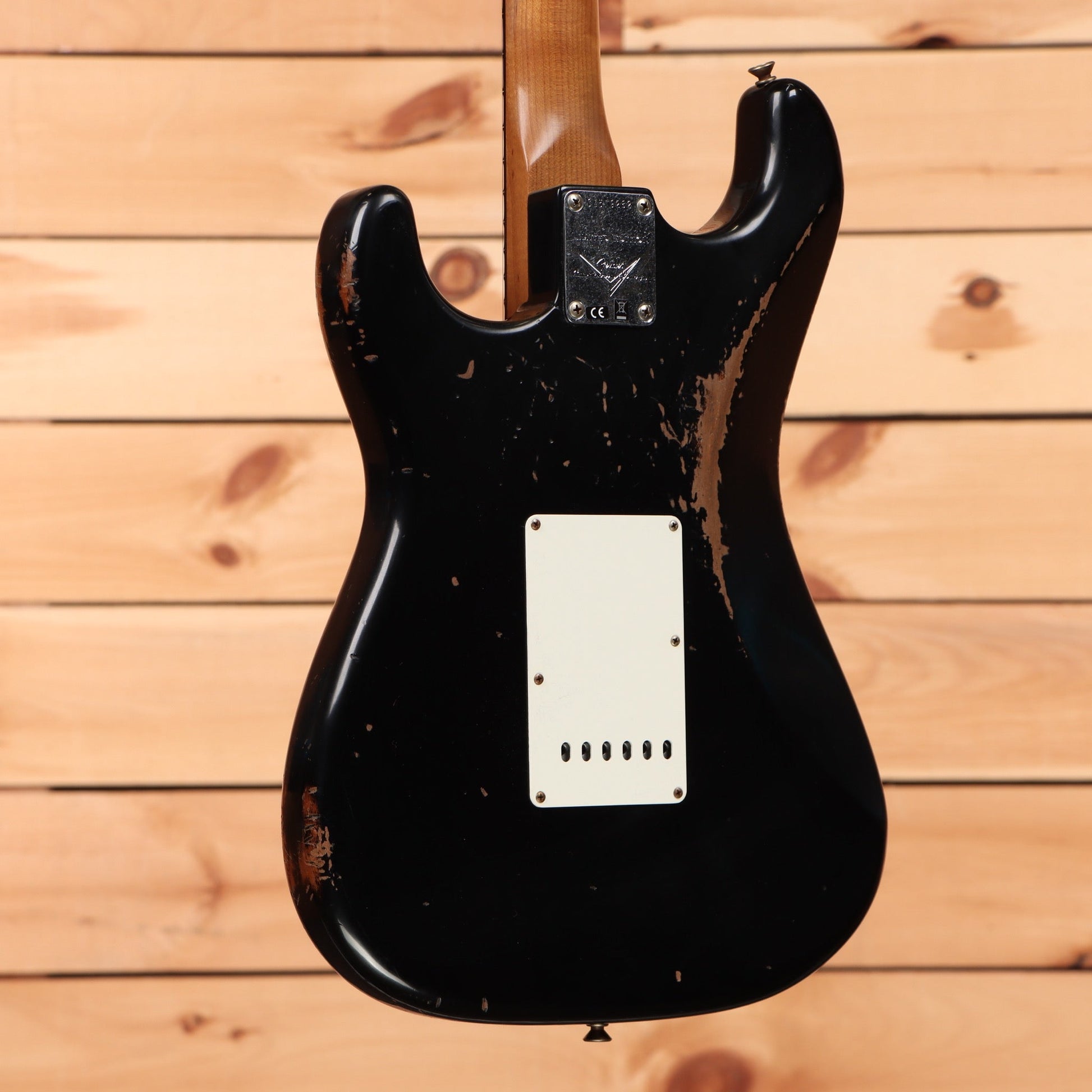 Fender Custom Shop Limited 1960 Roasted Stratocaster Heavy Relic - Aged Black
