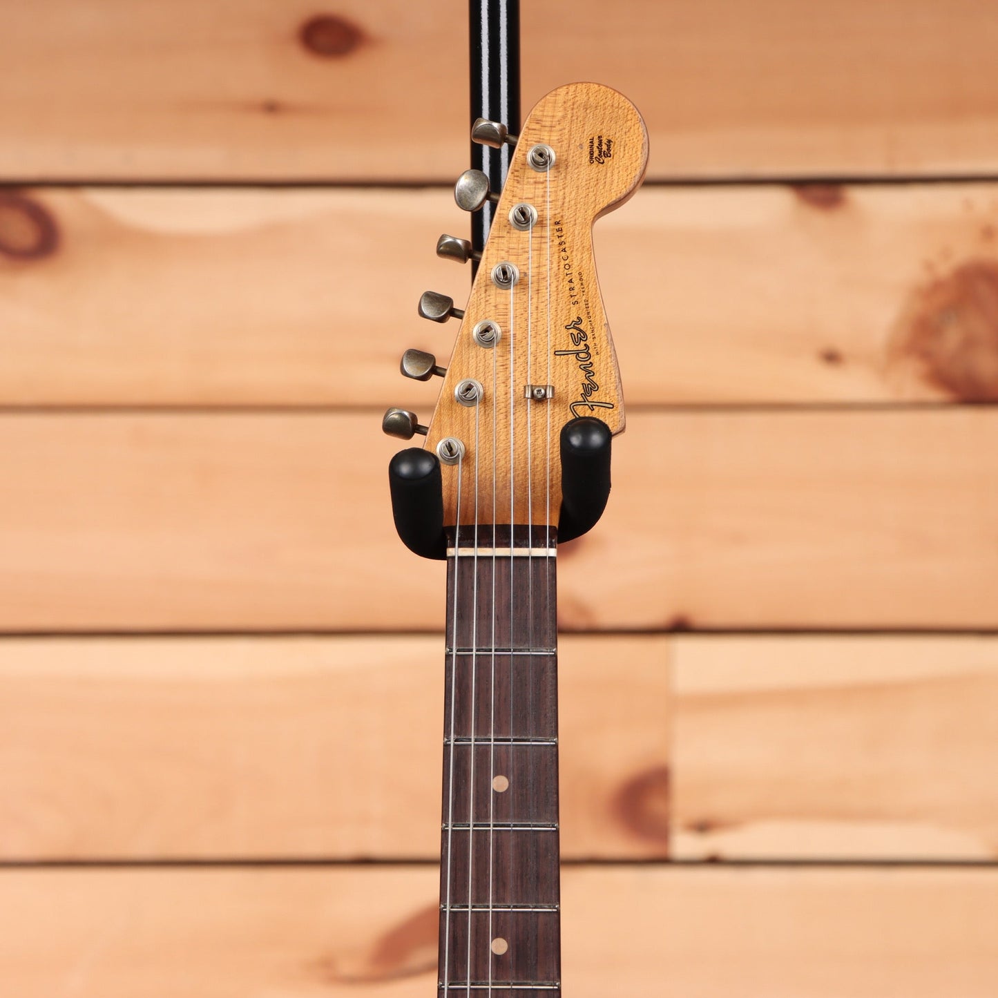 Fender Custom Shop Limited 1960 Roasted Stratocaster Heavy Relic - Aged Black