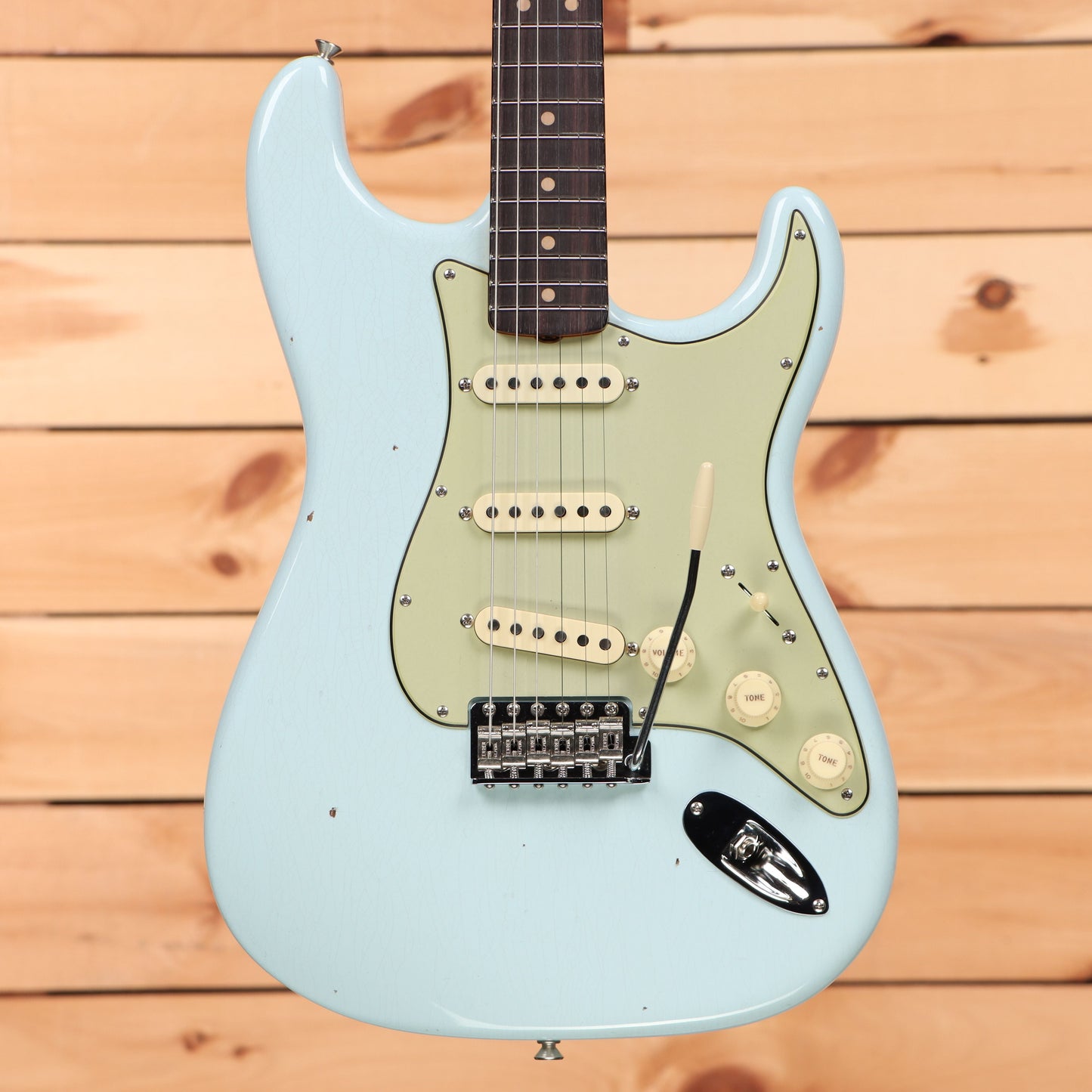 Fender Custom Shop Limited 1963 Stratocaster Journeyman Relic - Aged Sonic Blue