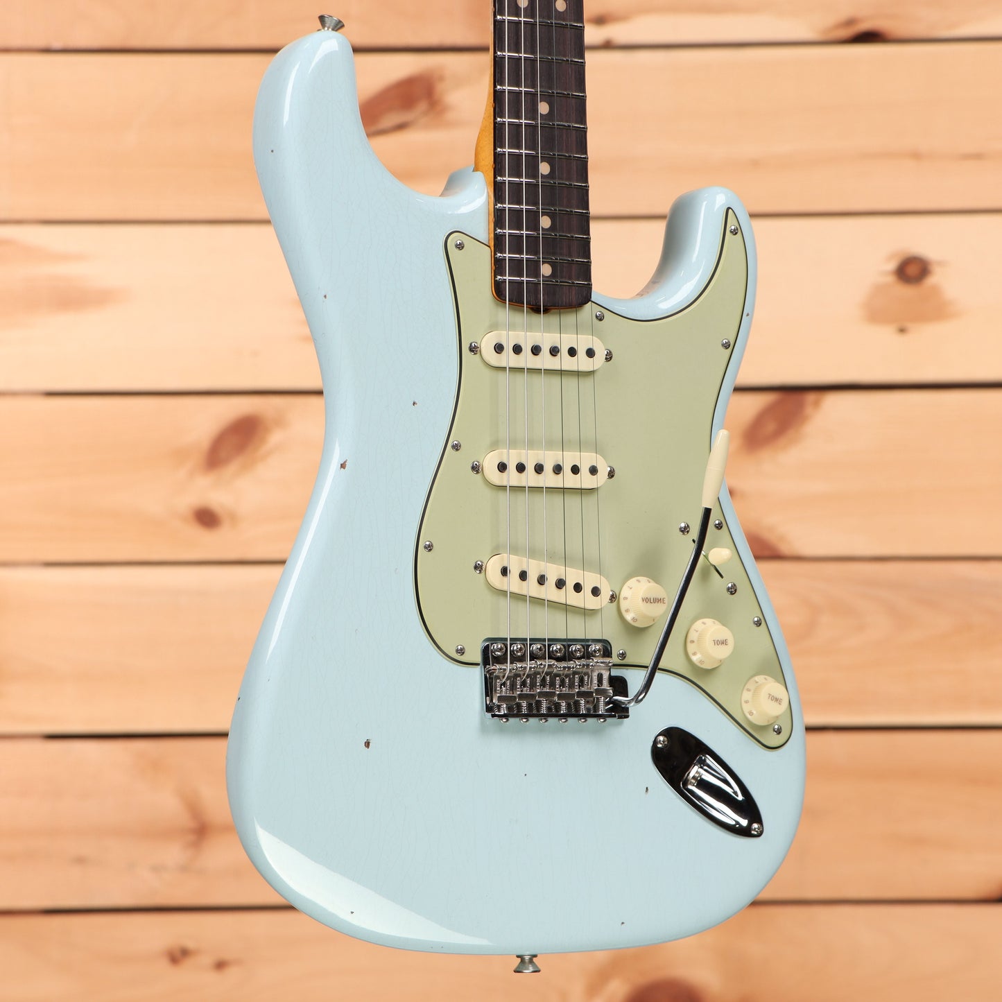 Fender Custom Shop Limited 1963 Stratocaster Journeyman Relic - Aged Sonic Blue