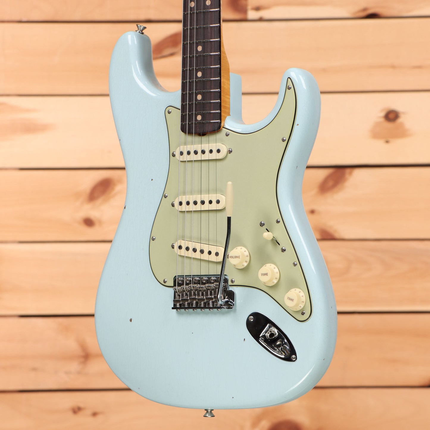 Fender Custom Shop Limited 1963 Stratocaster Journeyman Relic - Aged Sonic Blue