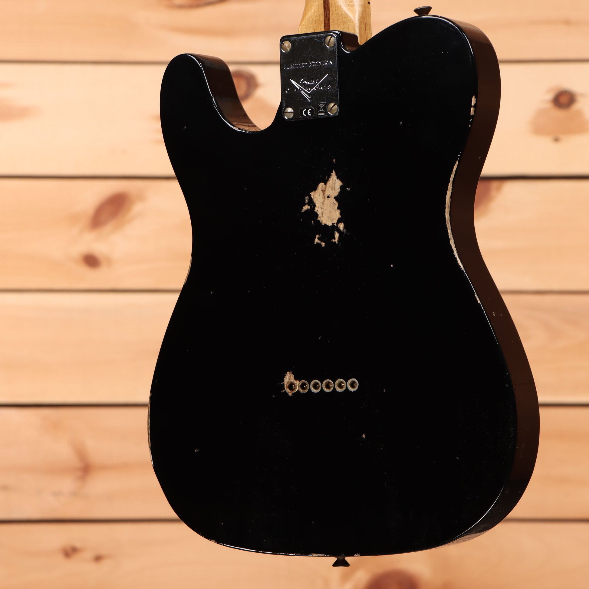 Fender Custom Shop Limited Reverse 1950's Telecaster Relic - Aged Black