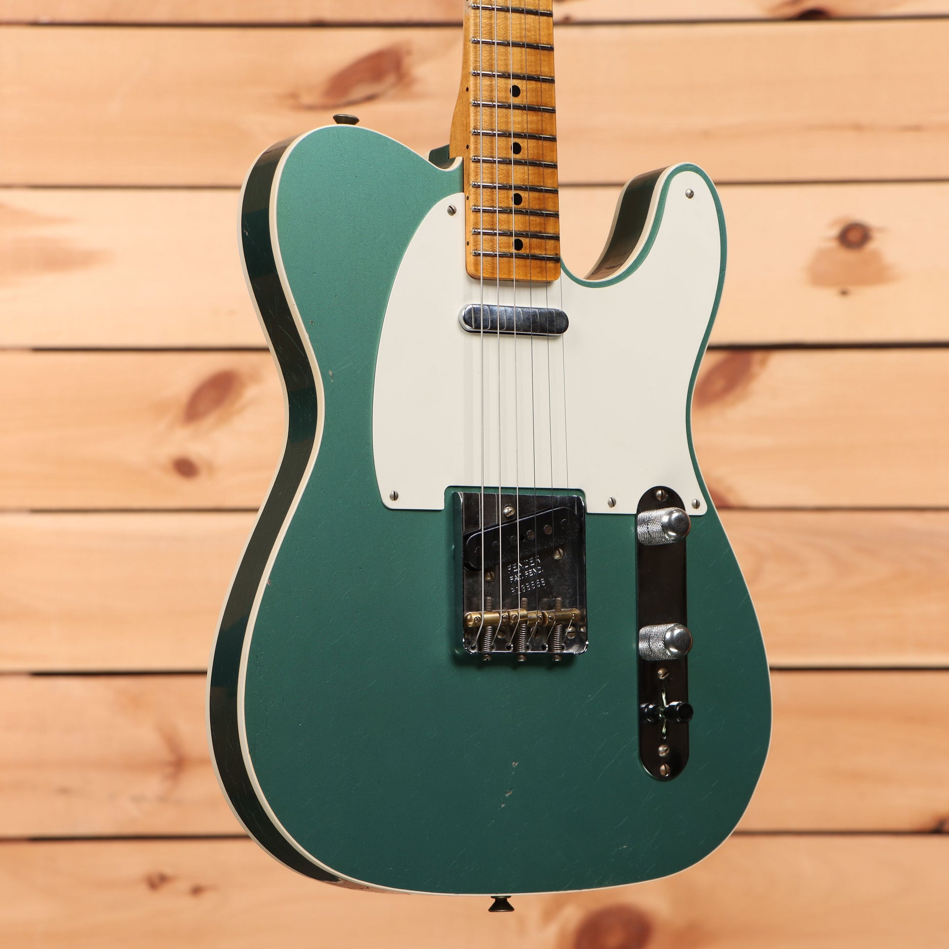 Fender Custom Shop Limited Reverse 1950's Telecaster Relic - Faded/Aged Sherwood Green Metallic