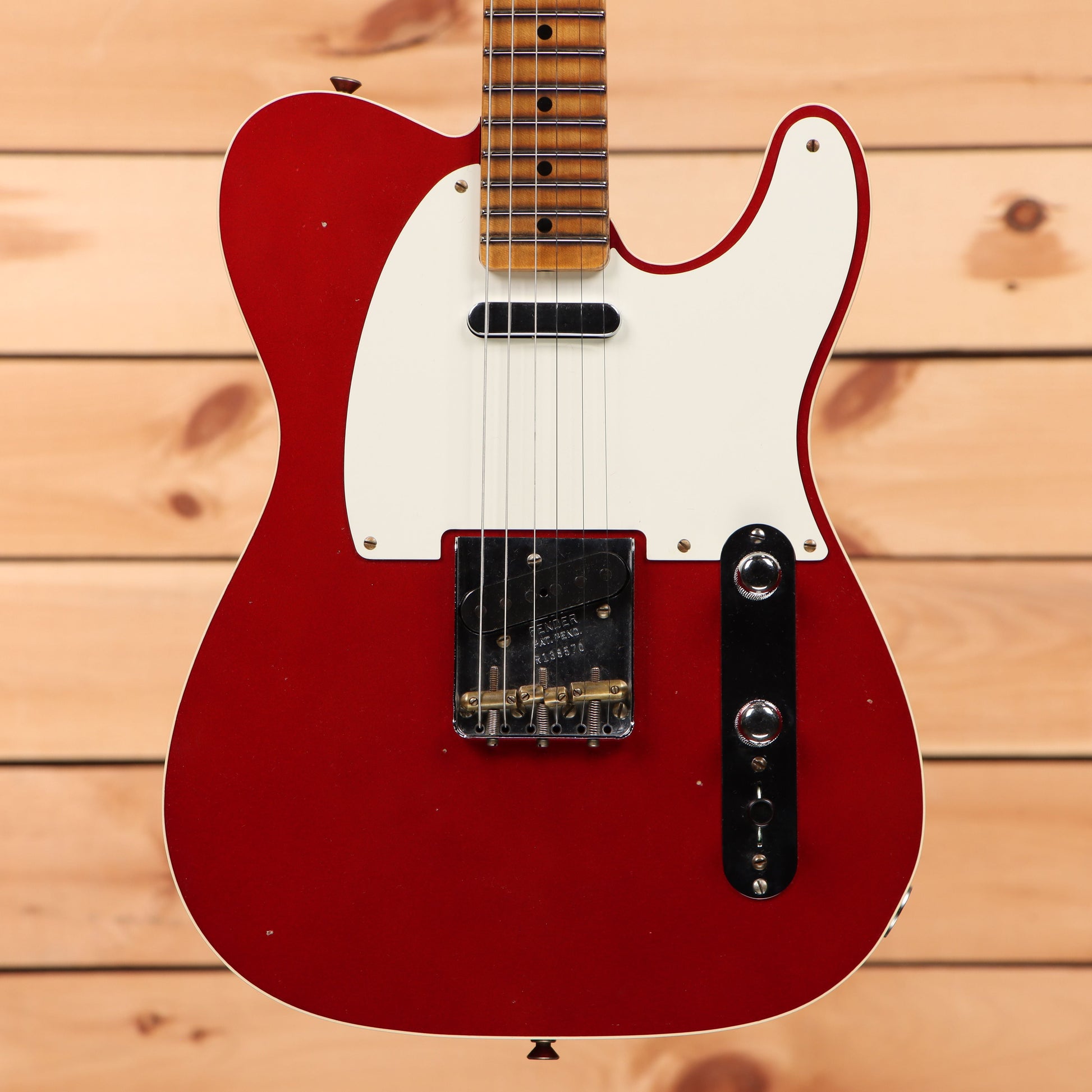 Fender Custom Shop Limited Reverse 1950's Telecaster Custom Relic - Faded/Aged Candy Apple Red