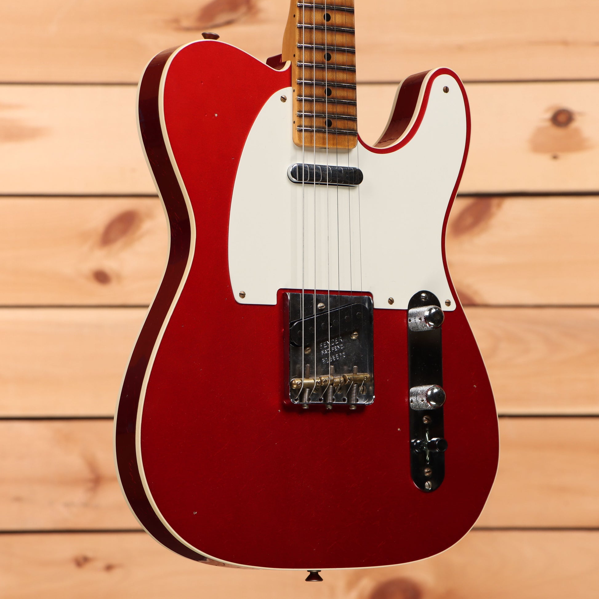 Fender Custom Shop Limited Reverse 1950's Telecaster Custom Relic - Faded/Aged Candy Apple Red
