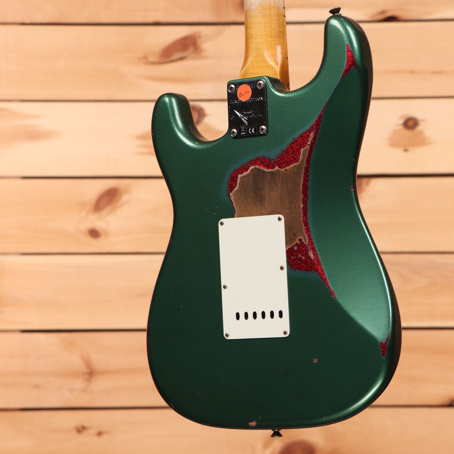 Fender Custom Shop Limited Fat '64 Stratocaster Relic - Aged Sherwood Metallic over Red Sparkle