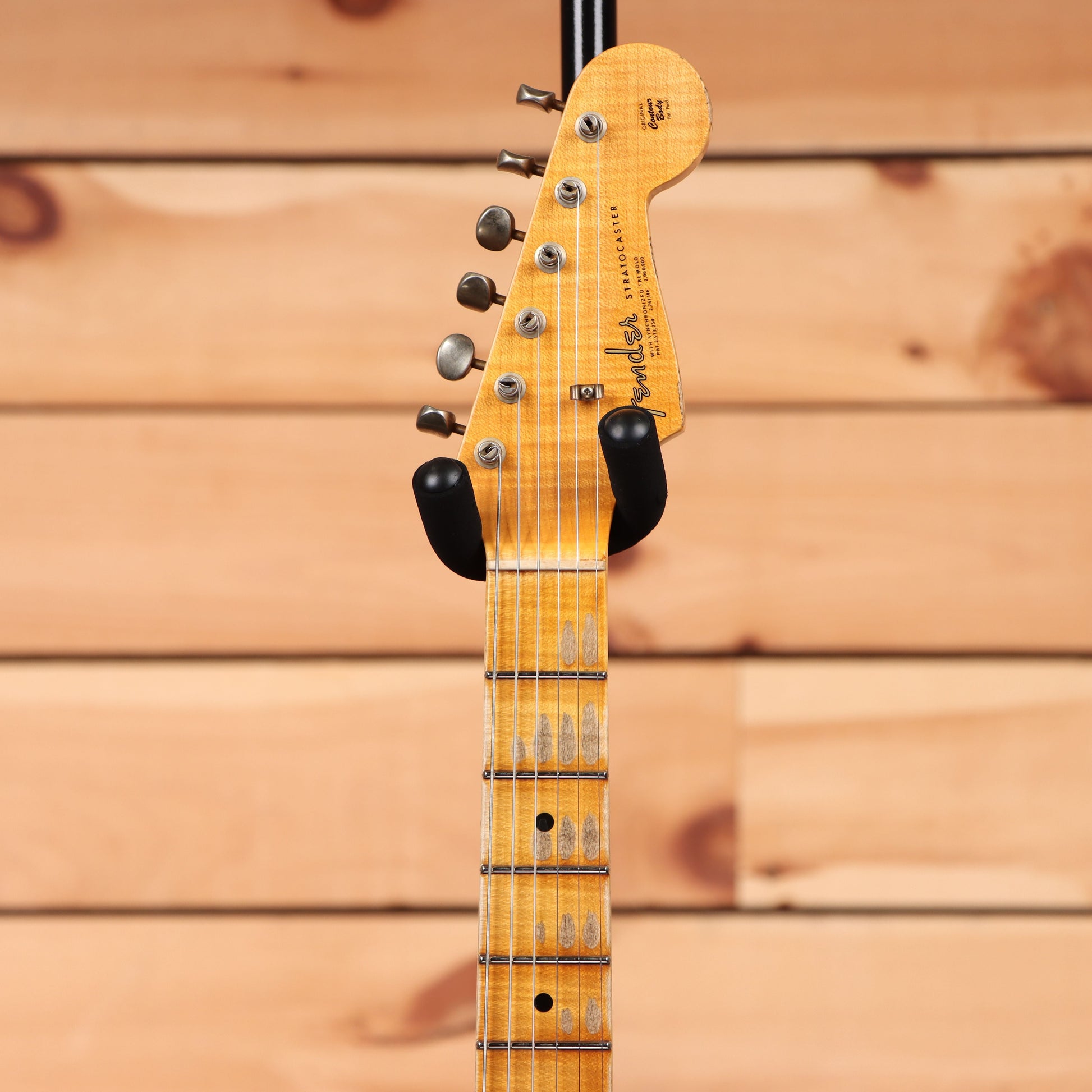 Fender Custom Shop Limited Fat '64 Stratocaster Relic - Aged Sherwood Metallic over Red Sparkle