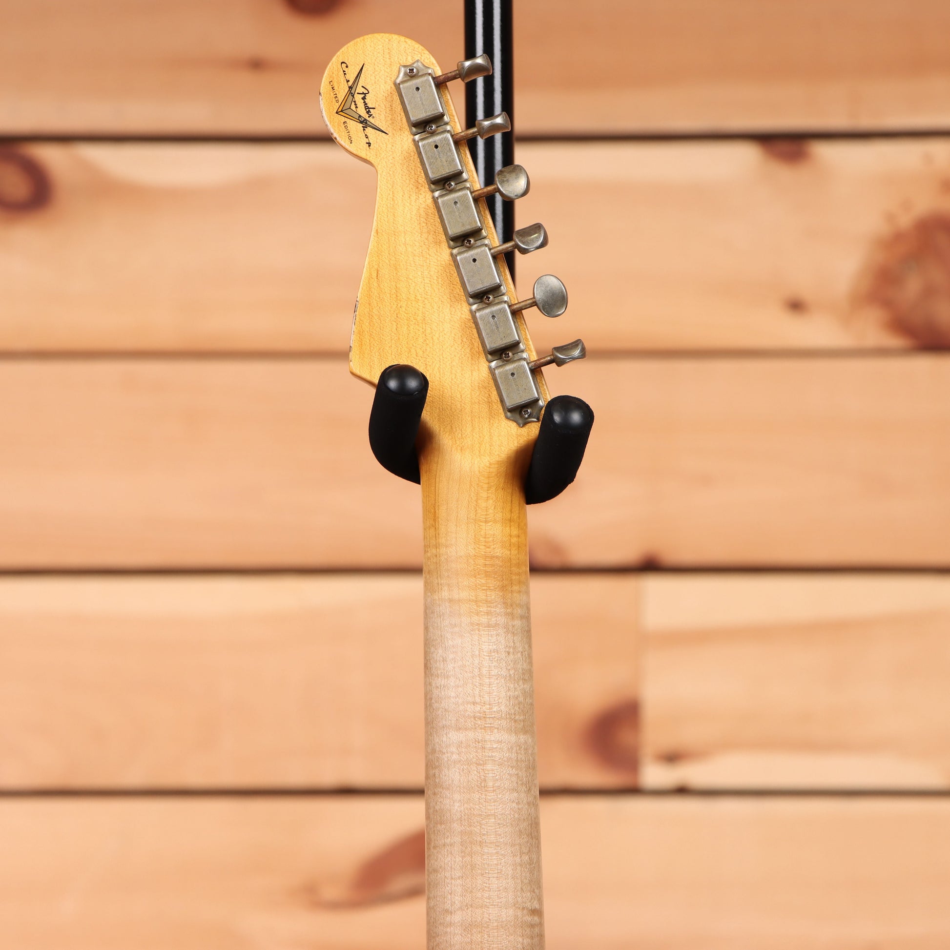 Fender Custom Shop Limited Fat '64 Stratocaster Relic - Aged Sherwood Metallic over Red Sparkle