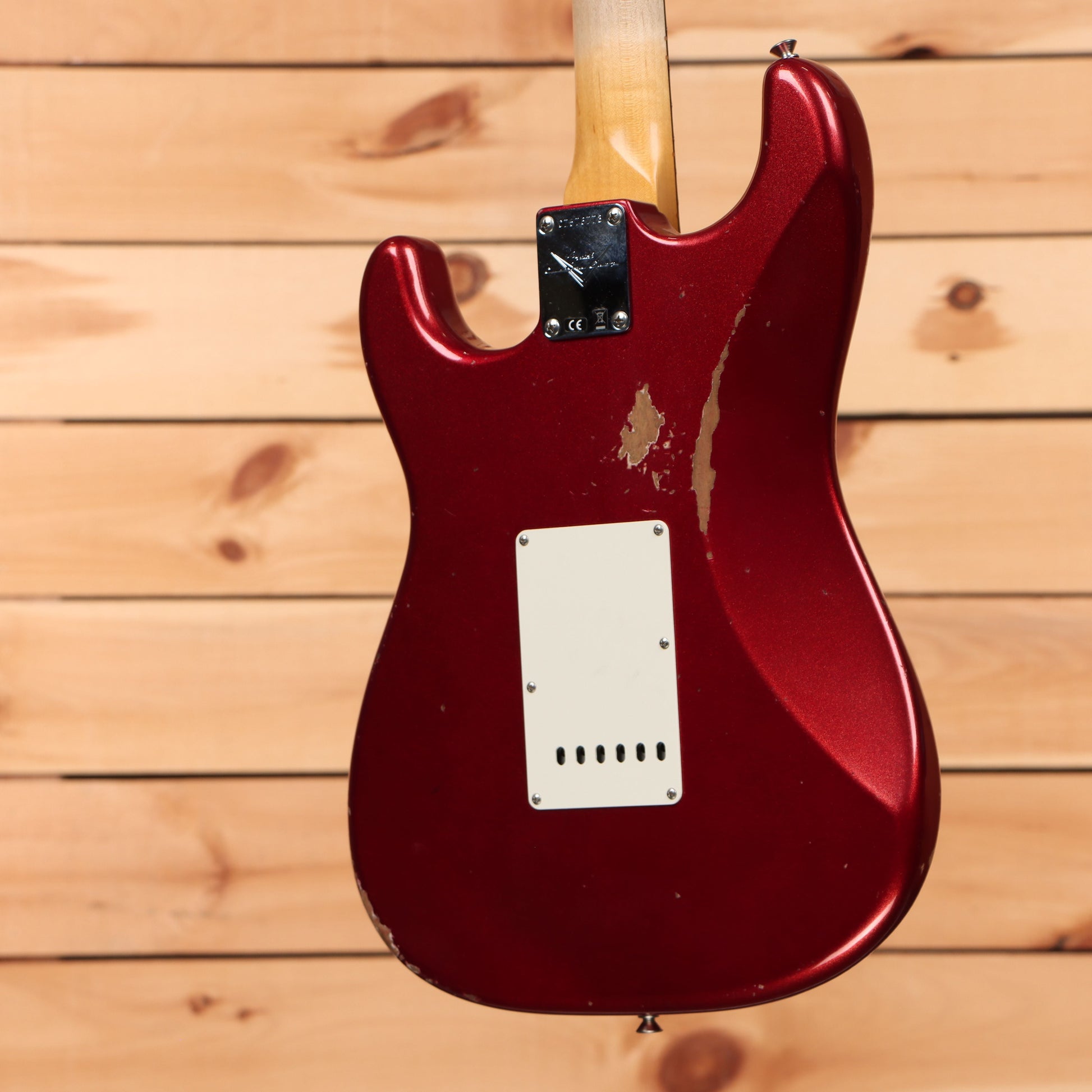 Fender Custom Shop Righteous Reissue Late 1962 Stratocaster Relic - Aged Fire Mist Red