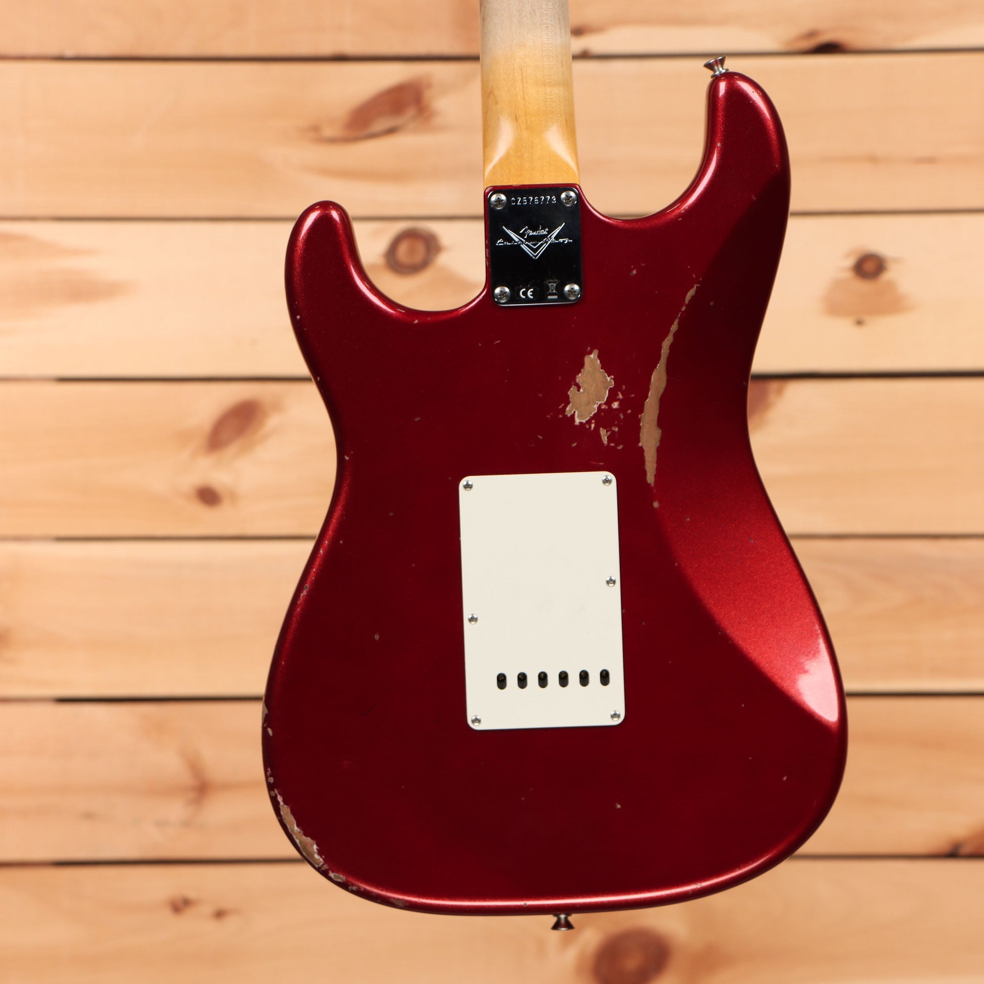 Fender Custom Shop Righteous Reissue Late 1962 Stratocaster Relic - Aged Fire Mist Red