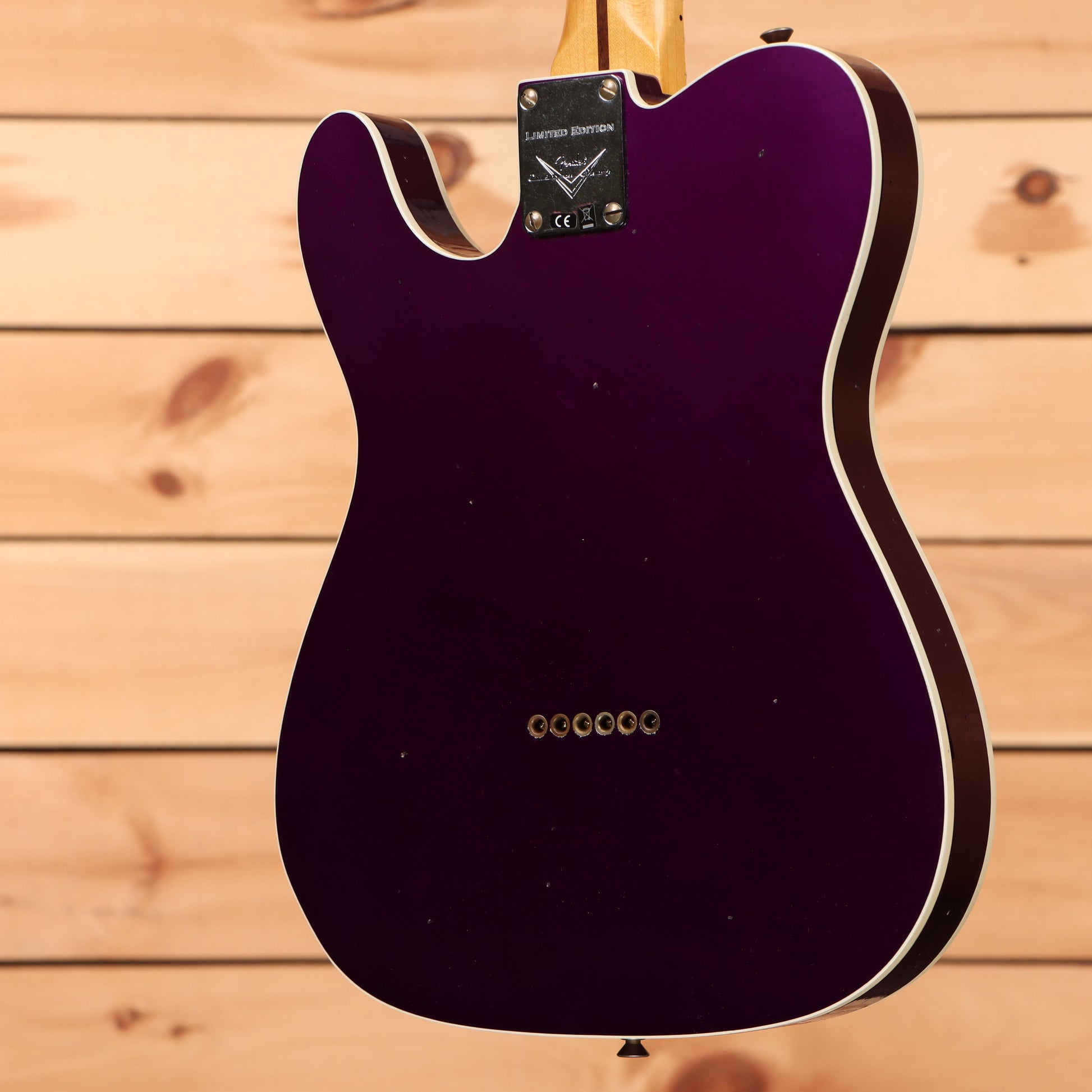Fender Custom Shop Limited Reverse 1950's Telecaster Custom Relic - Faded Aged Purple Metallic