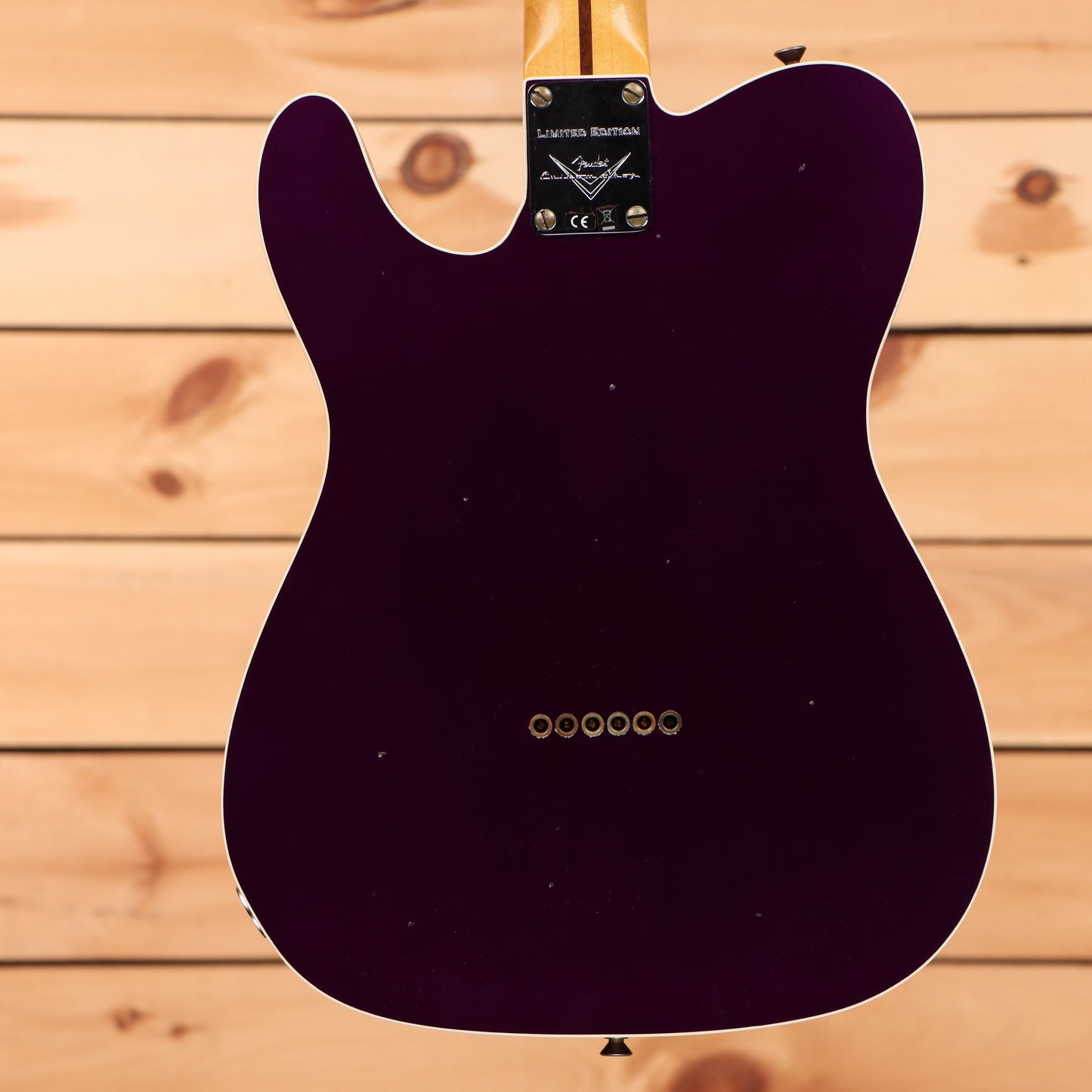 Fender Custom Shop Limited Reverse 1950's Telecaster Custom Relic - Faded Aged Purple Metallic