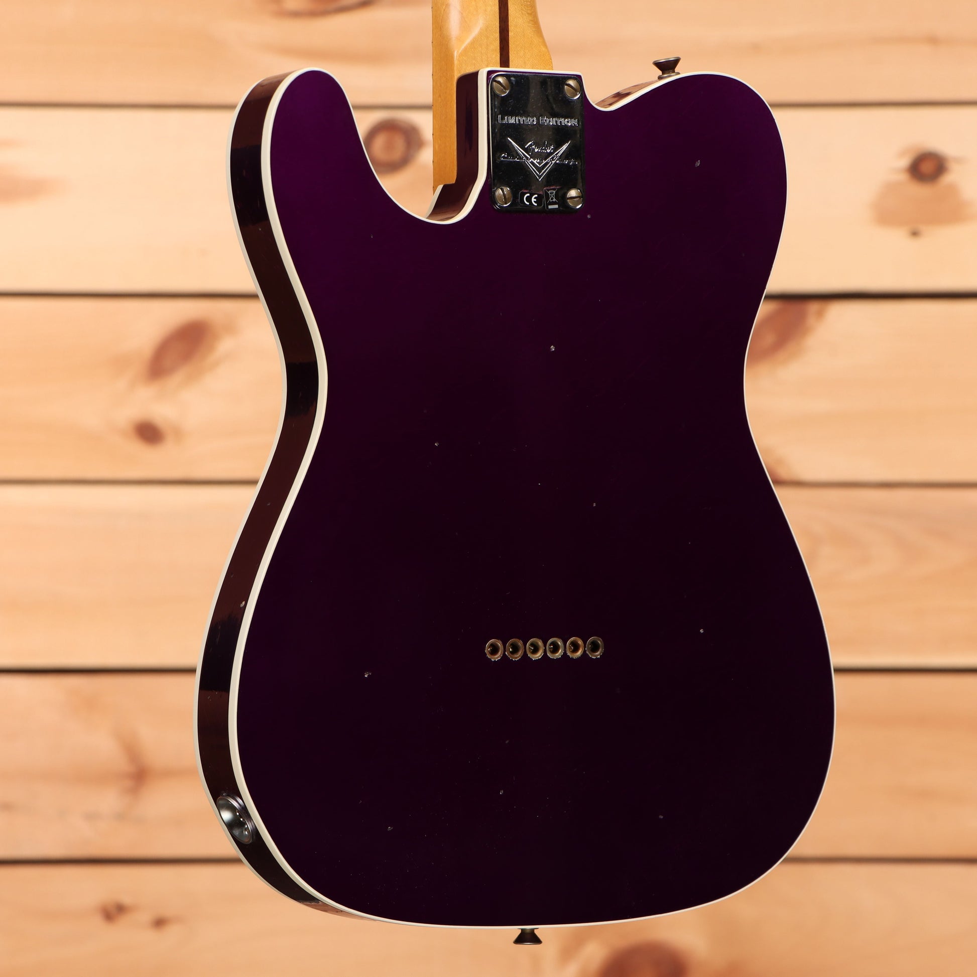 Fender Custom Shop Limited Reverse 1950's Telecaster Custom Relic - Faded Aged Purple Metallic