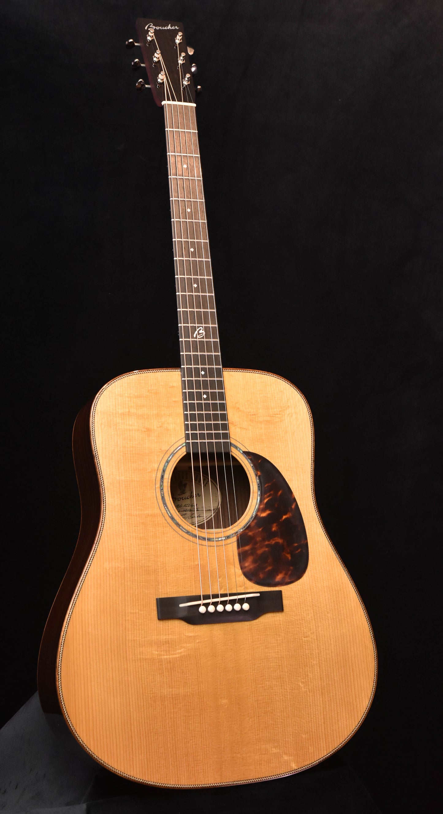 Boucher Bluegrass Goose Dreadnought BG-52-GM Adirondack Spruce and Indian Rosewood Acoustic Guitar (Copy)