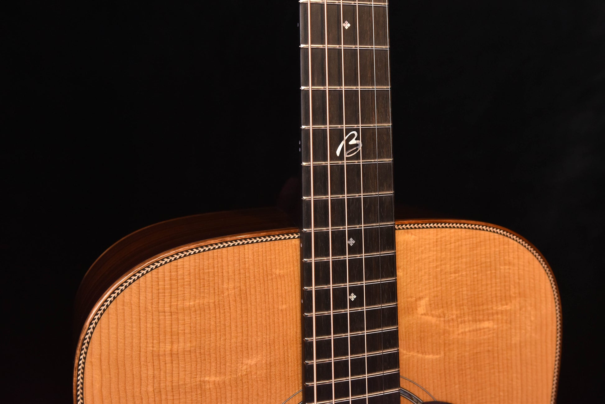 Boucher Bluegrass Goose Dreadnought BG-52-GM Adirondack Spruce and Indian Rosewood Acoustic Guitar (Copy)