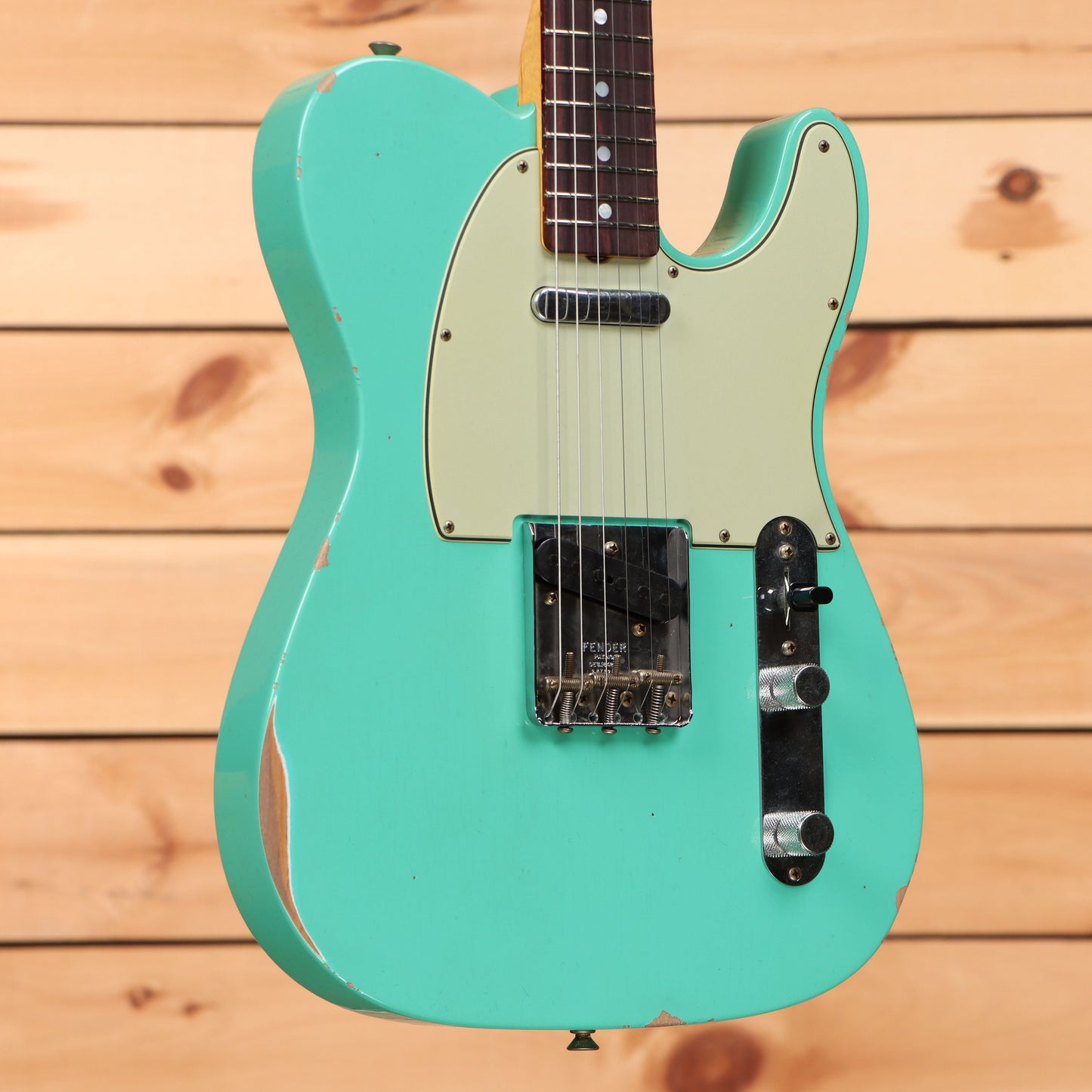 Fender Custom Shop 1964 Telecaster Relic - Aged Sea Foam Green
