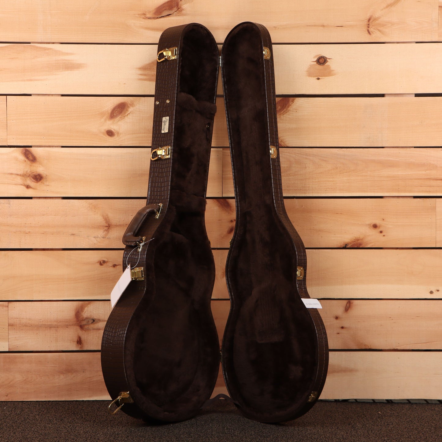 Gibson 1958 Les Paul Junior Doublecut VOS M2M - Ebony Sparkle Heavy Flake
