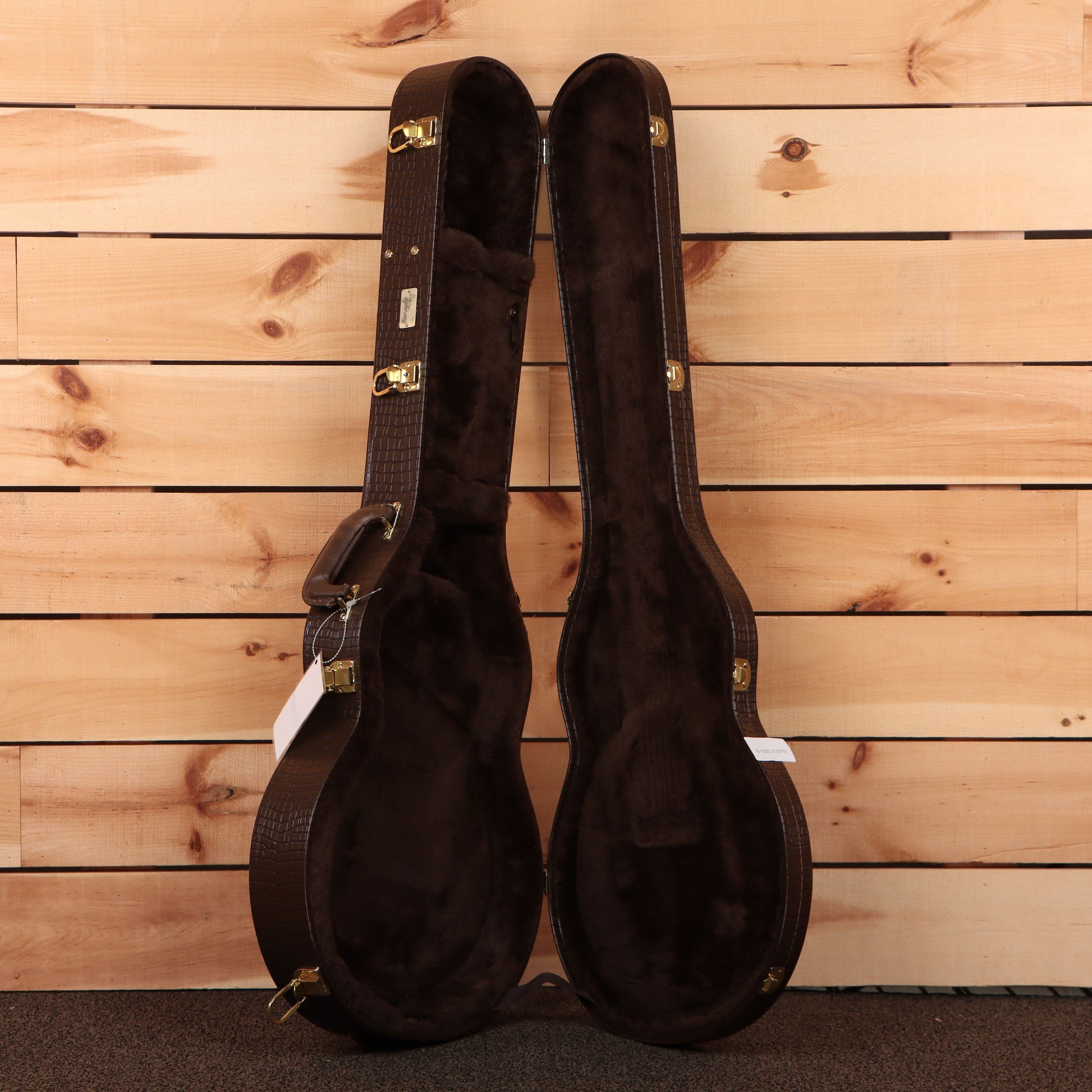 Gibson 1958 Les Paul Junior Doublecut VOS M2M - Ebony Sparkle Heavy Flake