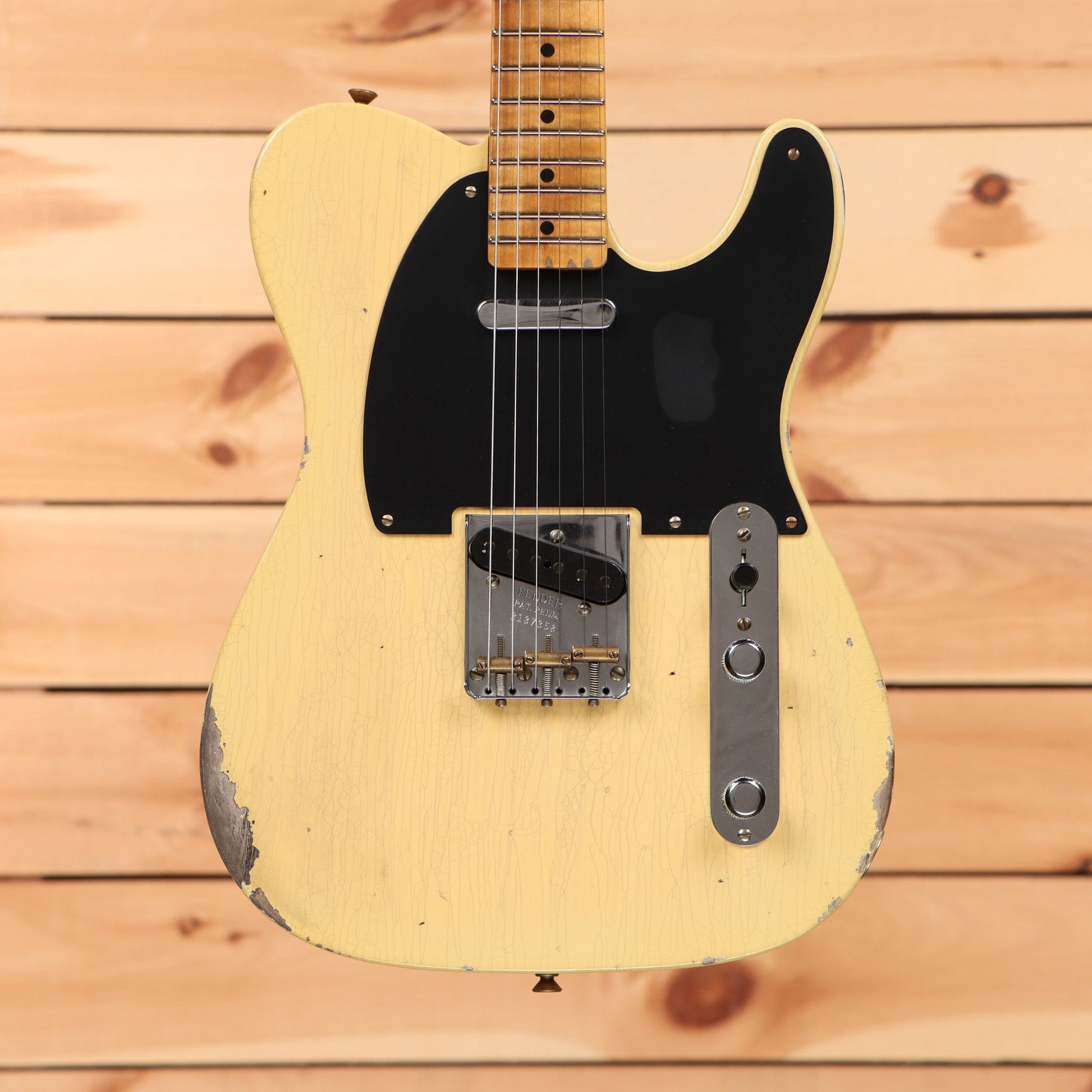 Fender Custom Shop 1950 Double Esquire Relic - Aged Nocaster Blonde