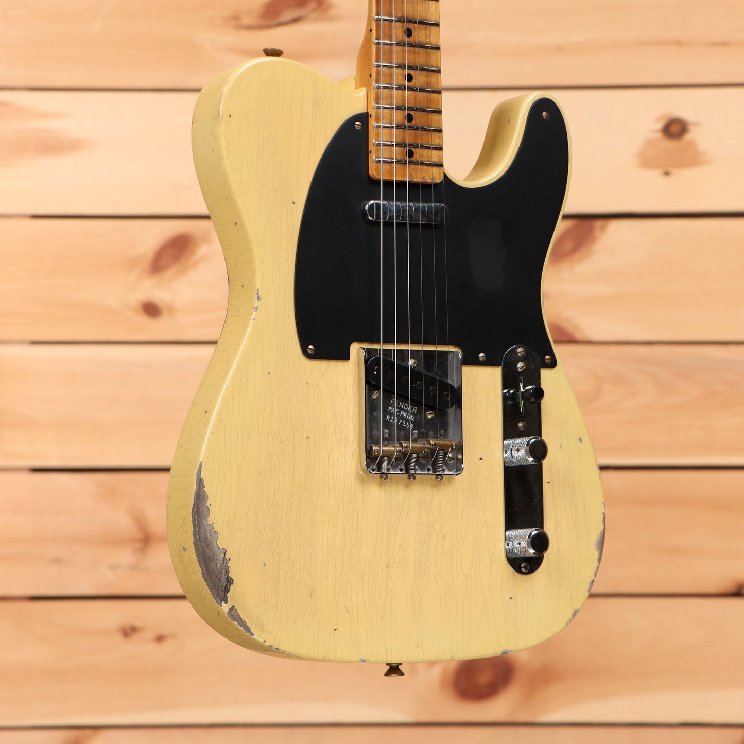 Fender Custom Shop 1950 Double Esquire Relic - Aged Nocaster Blonde