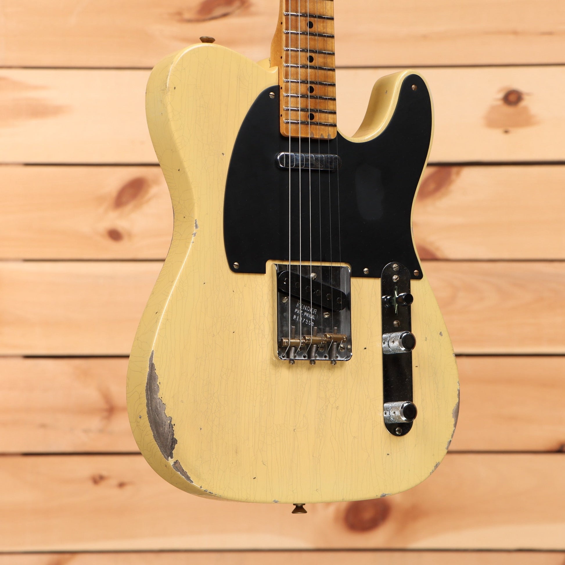 Fender Custom Shop 1950 Double Esquire Relic - Aged Nocaster Blonde