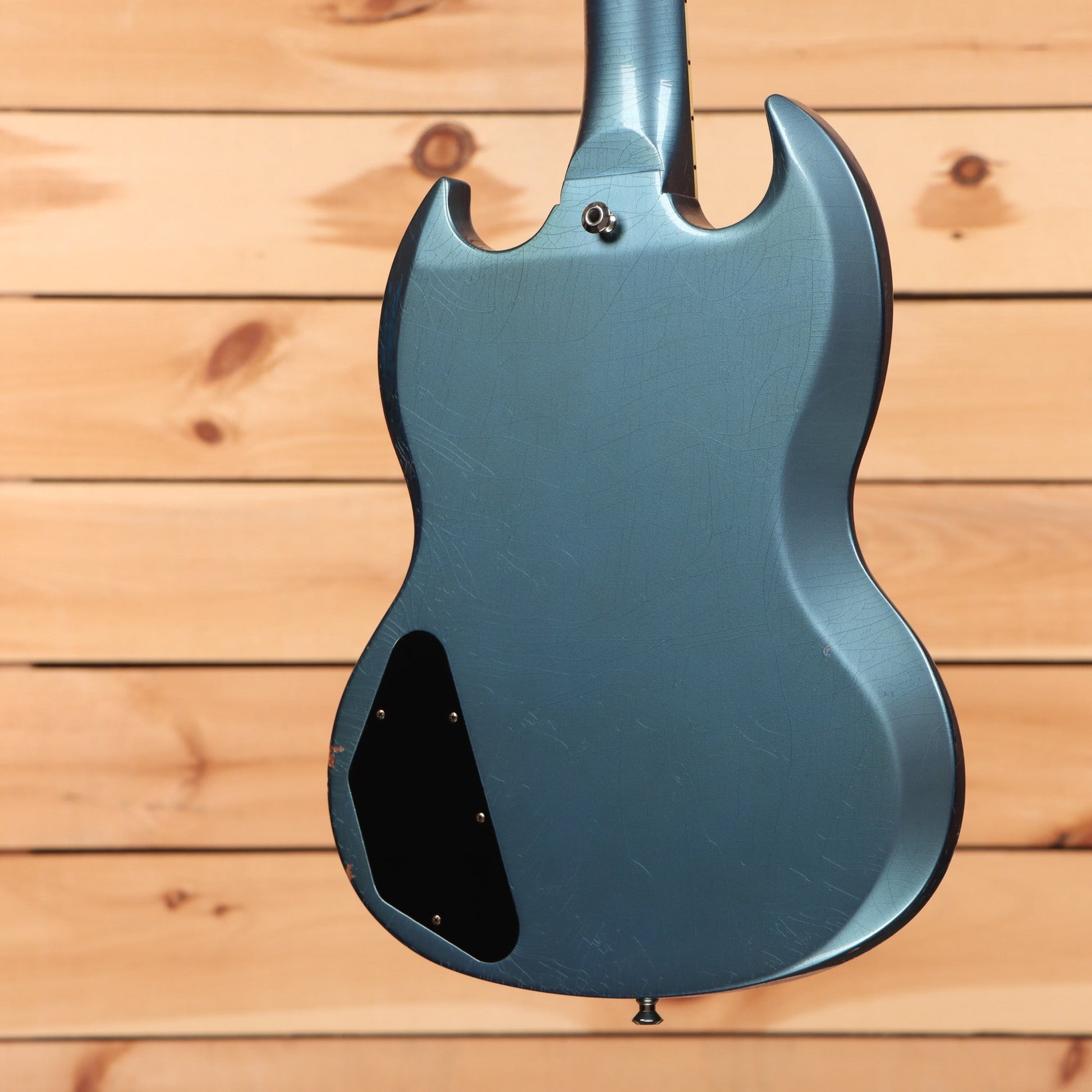 Gibson 1964 SG Standard with Maestro Vibrola Ultra Light Aged - Pelham Blue