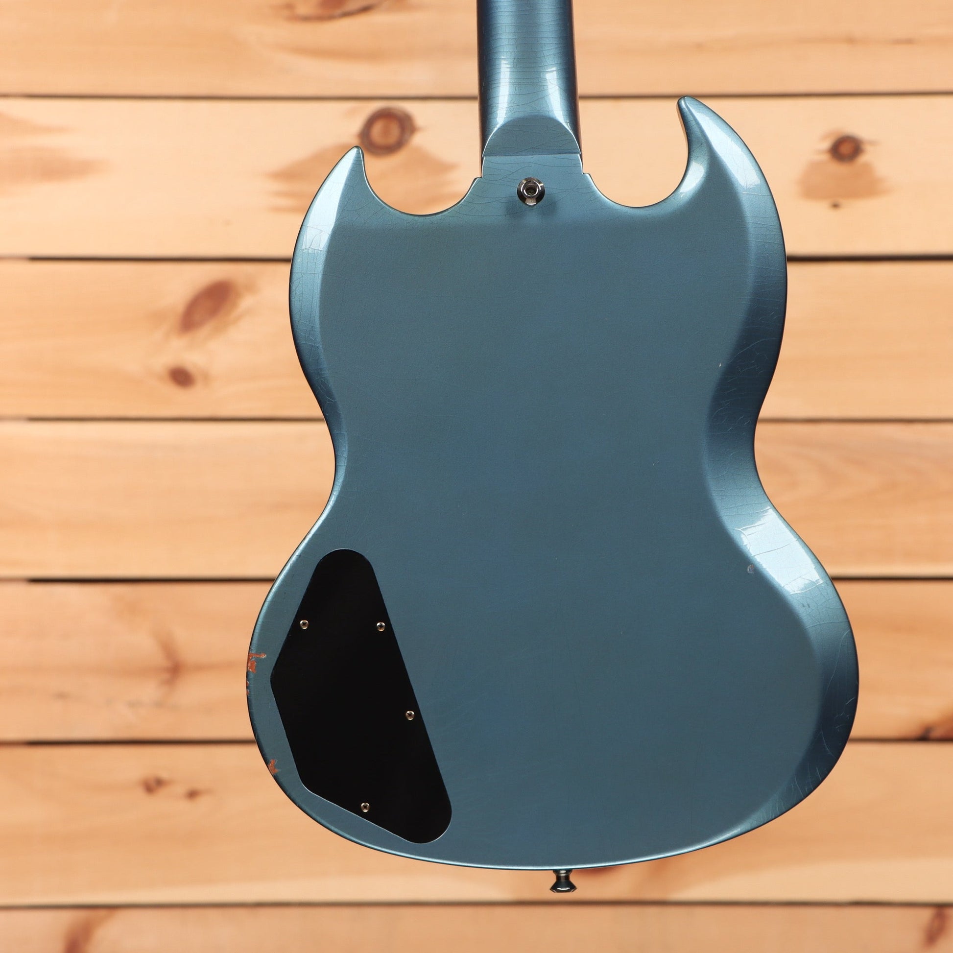 Gibson 1964 SG Standard with Maestro Vibrola Ultra Light Aged - Pelham Blue