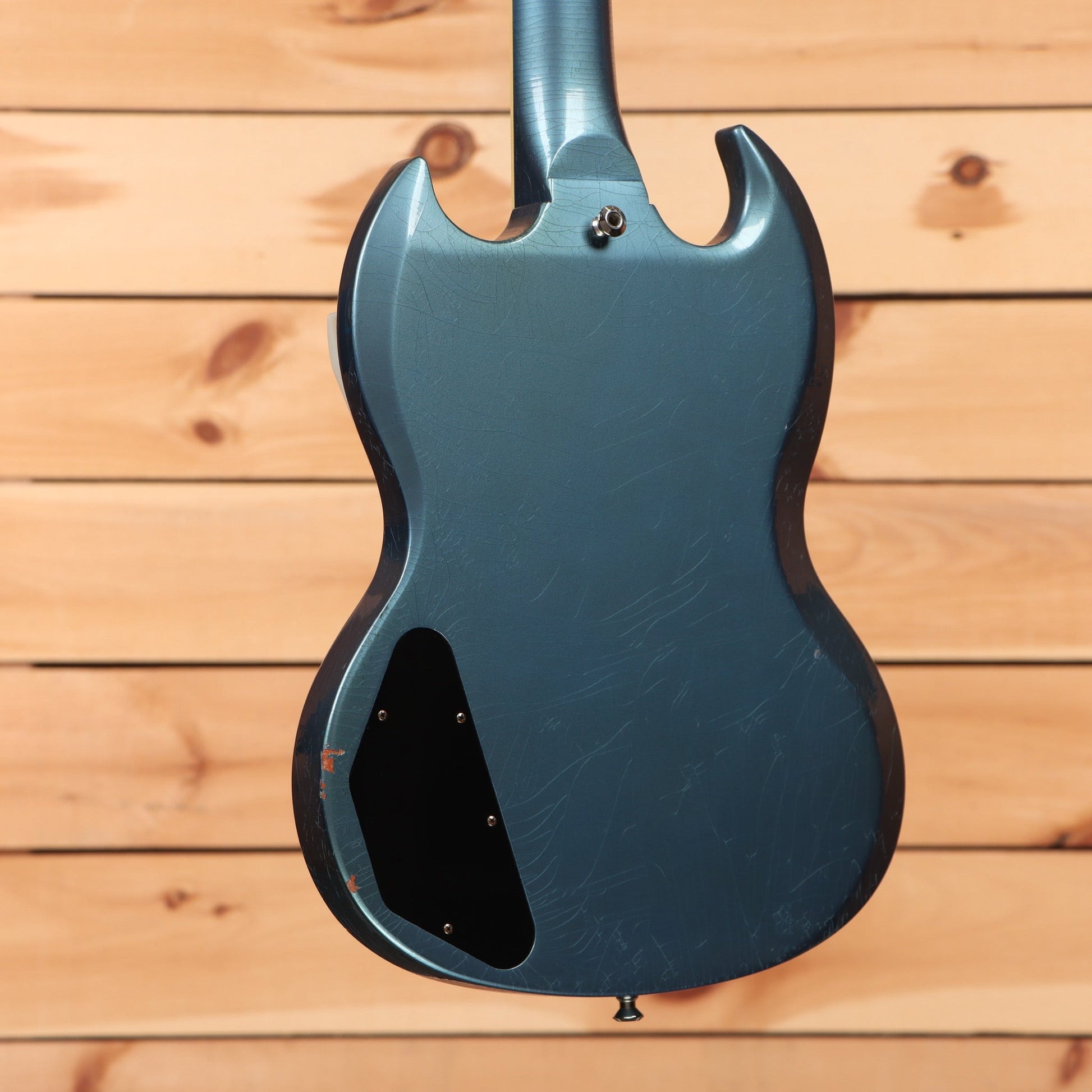 Gibson 1964 SG Standard with Maestro Vibrola Ultra Light Aged - Pelham Blue